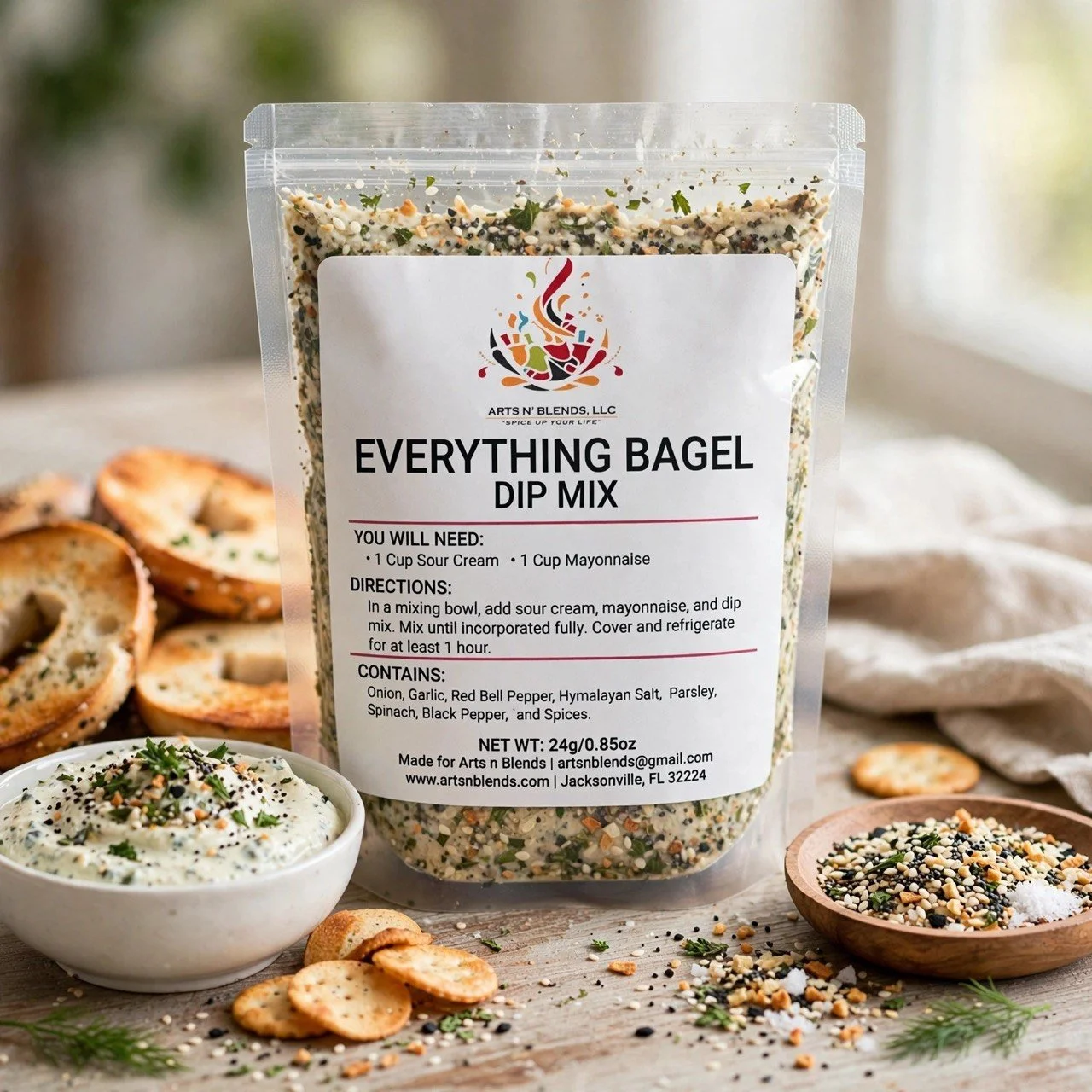 Everything Bagel Dip Mix