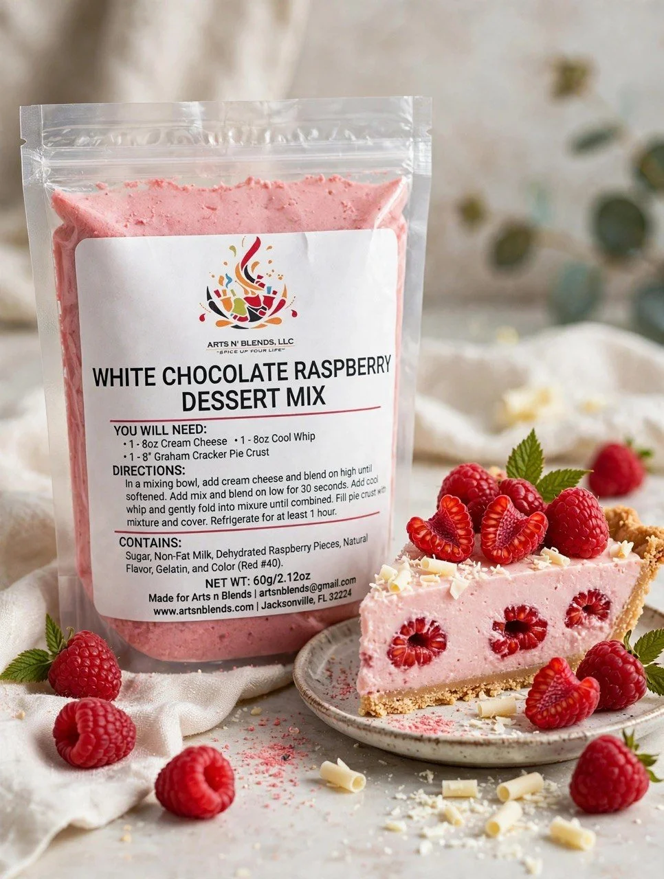 White Chocolate Raspberry (Cheesecake Mix)