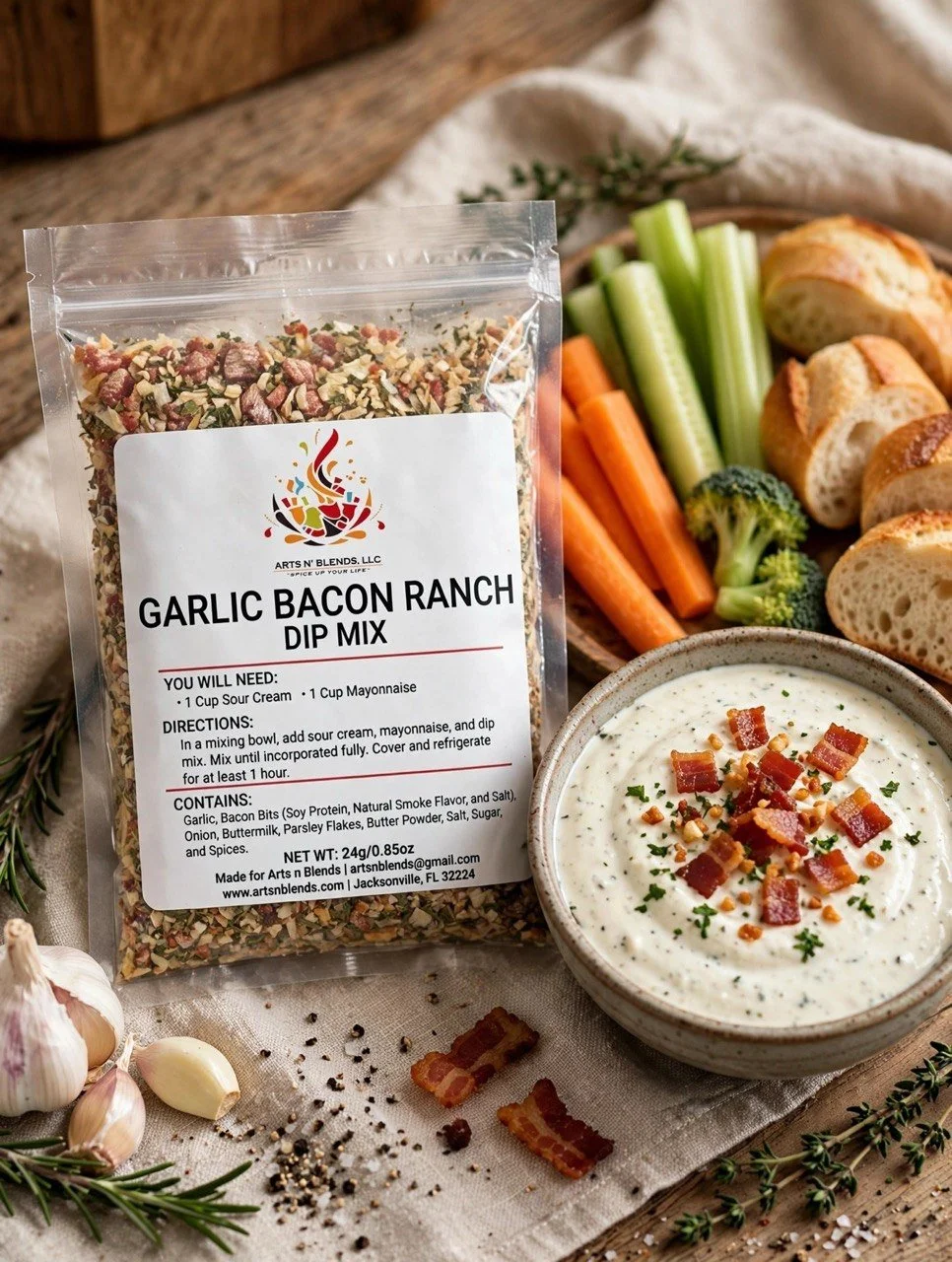 Garlic Bacon Ranch