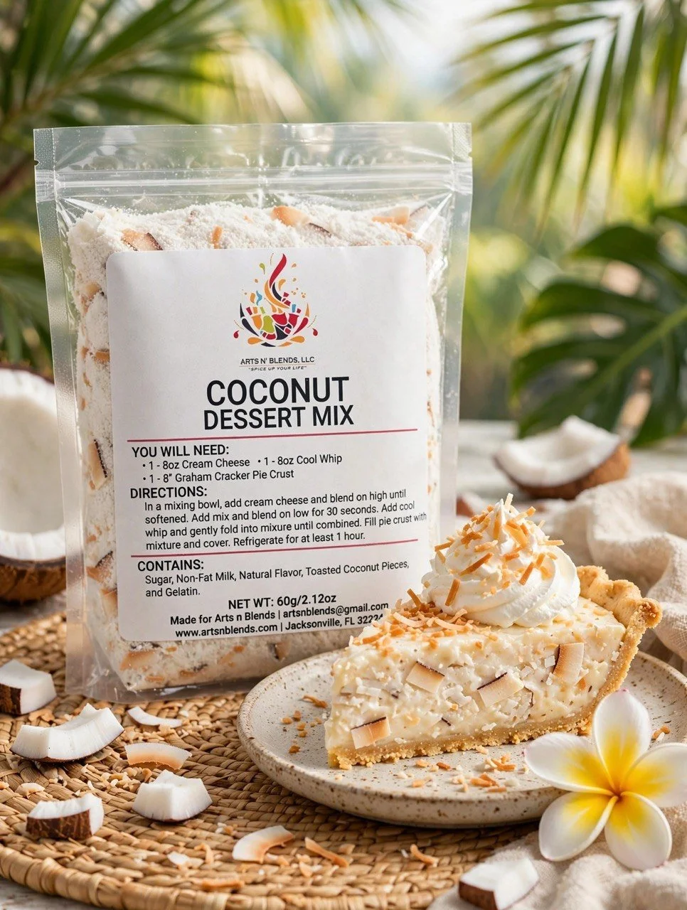 Coconut Dessert Mix