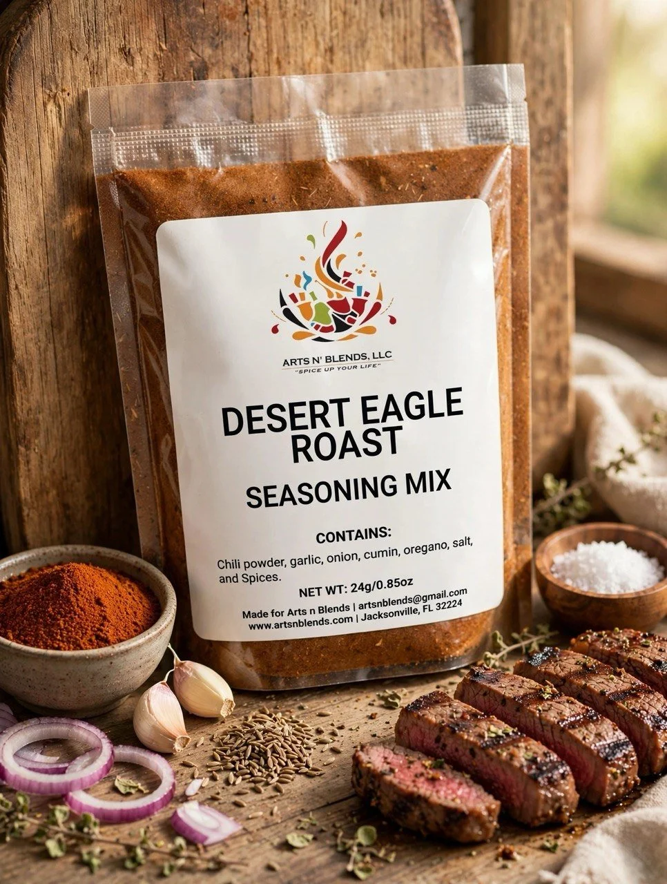 Desert Eagle Roast (Carne Asada Mix - Meat Rub)