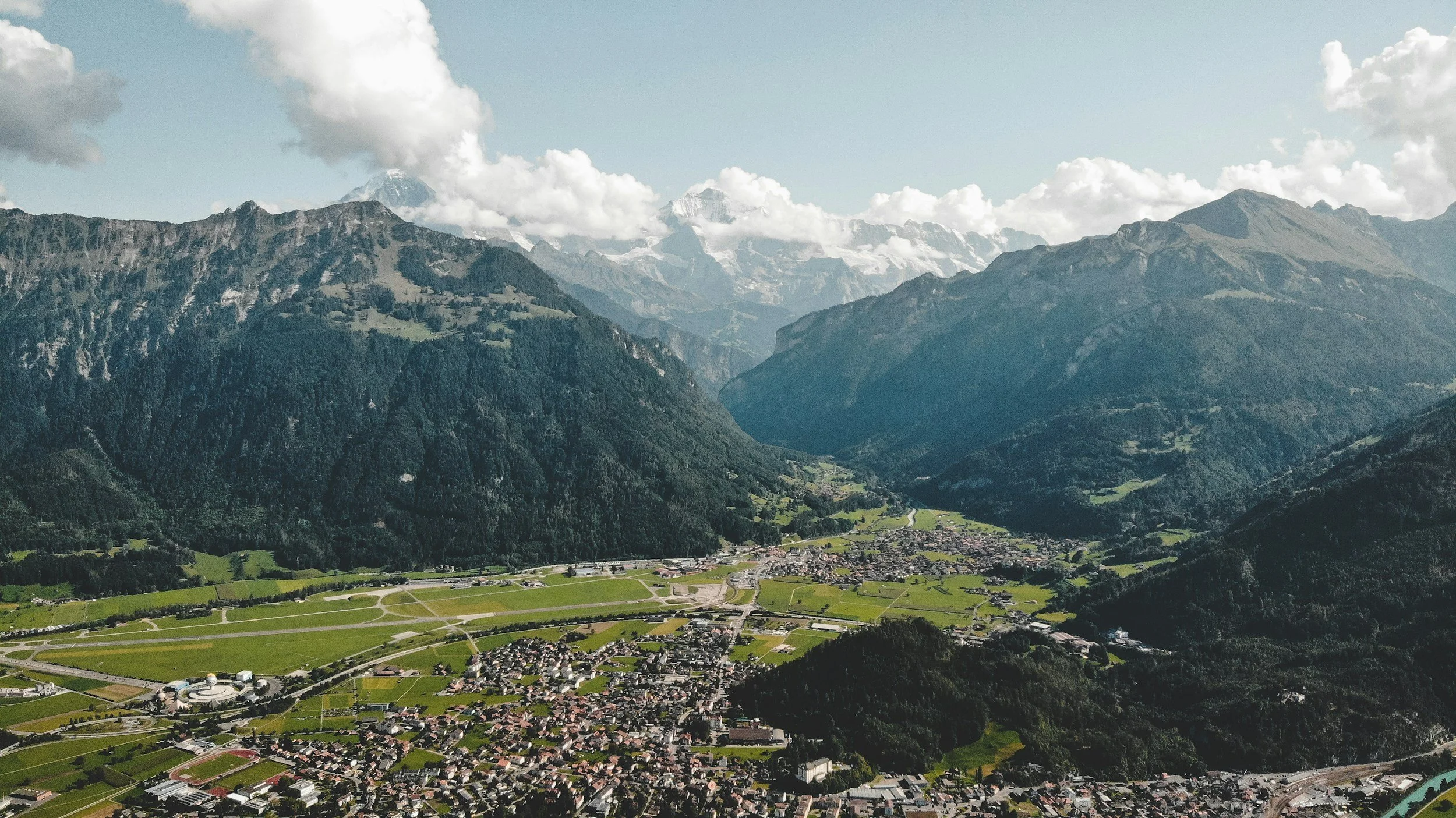 View from Harder Kulm