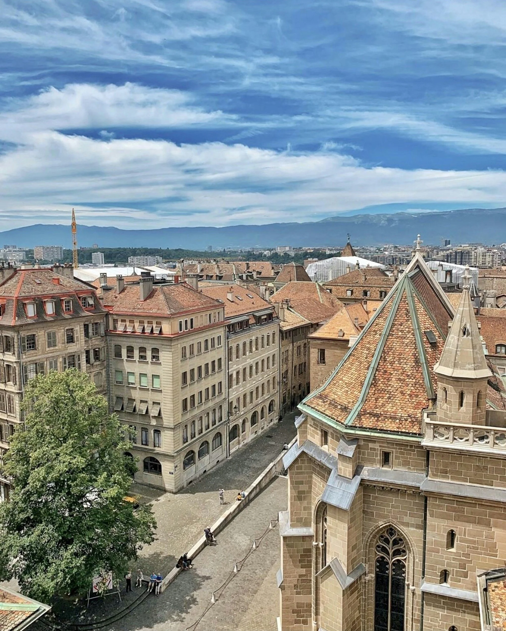 Geneva Old Town Buildings