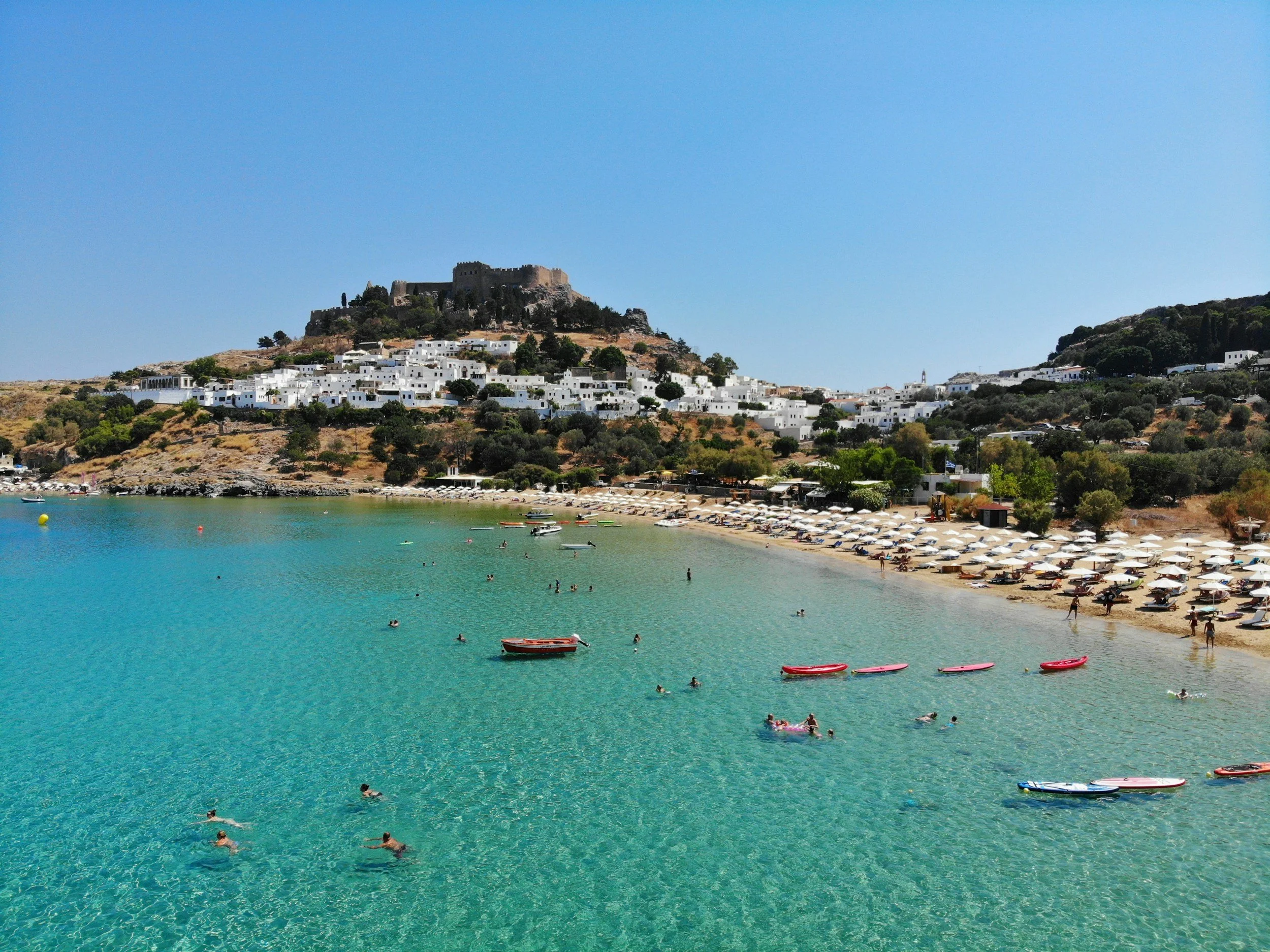 Rhodes Greek Beach