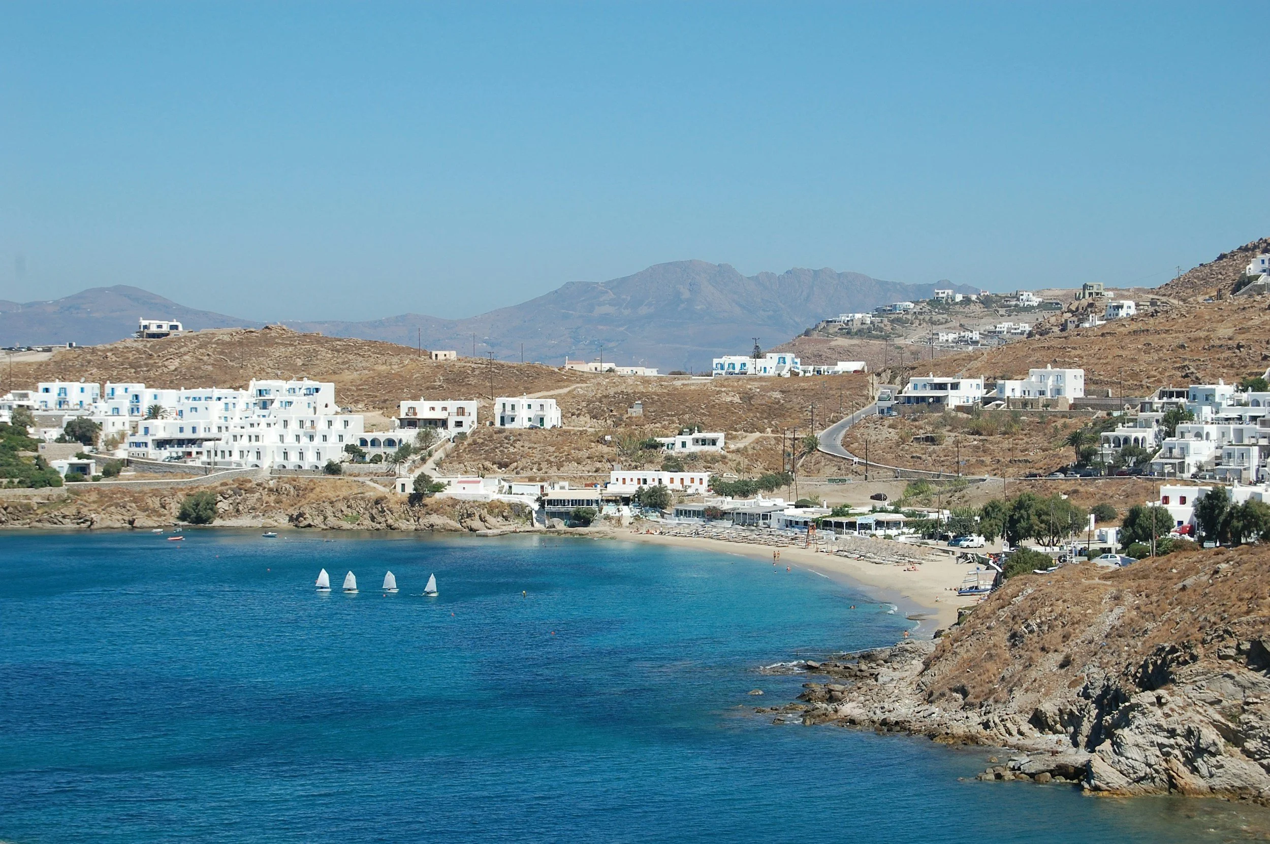 Mykonos beach
