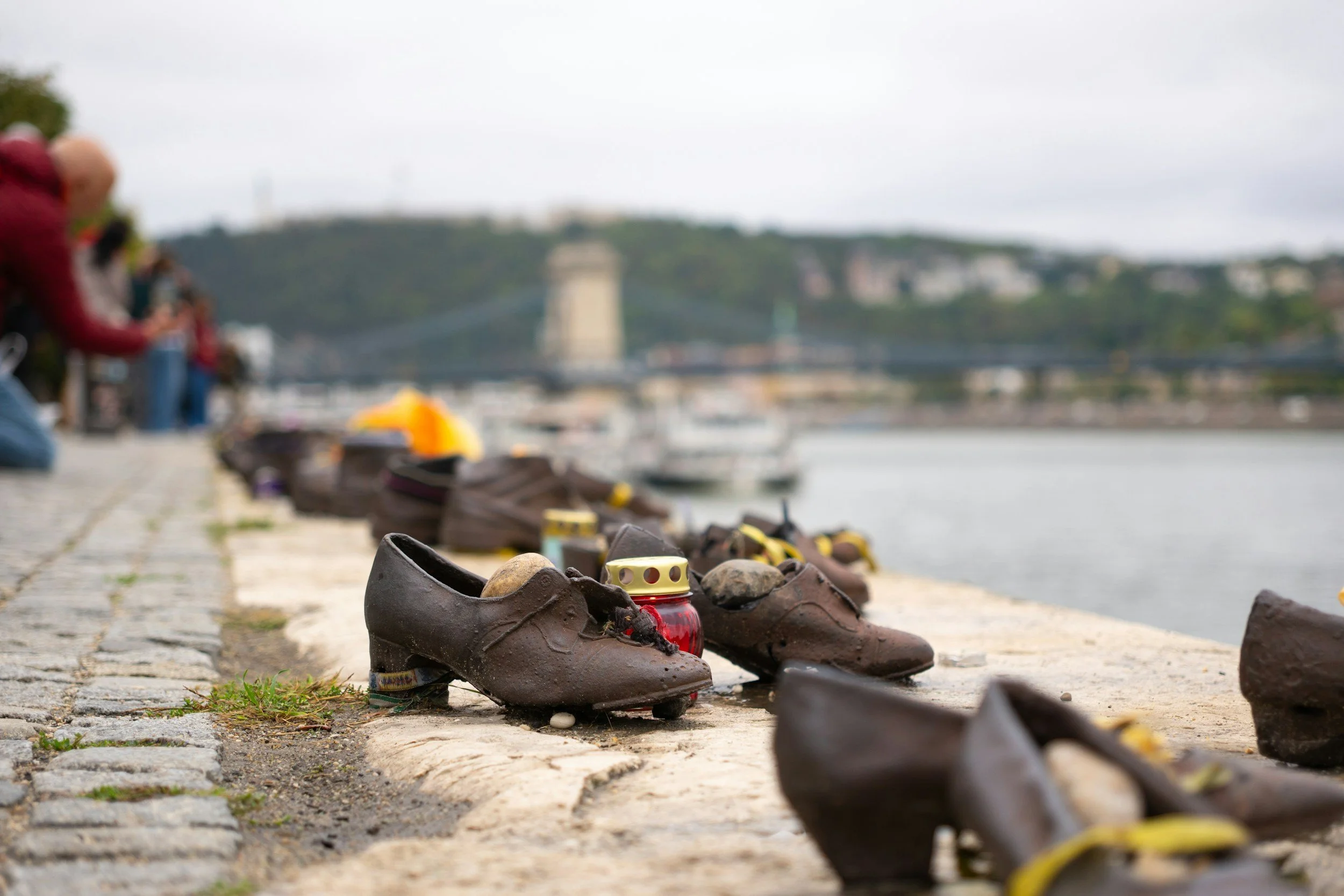 Shoes on the Danube during daytime