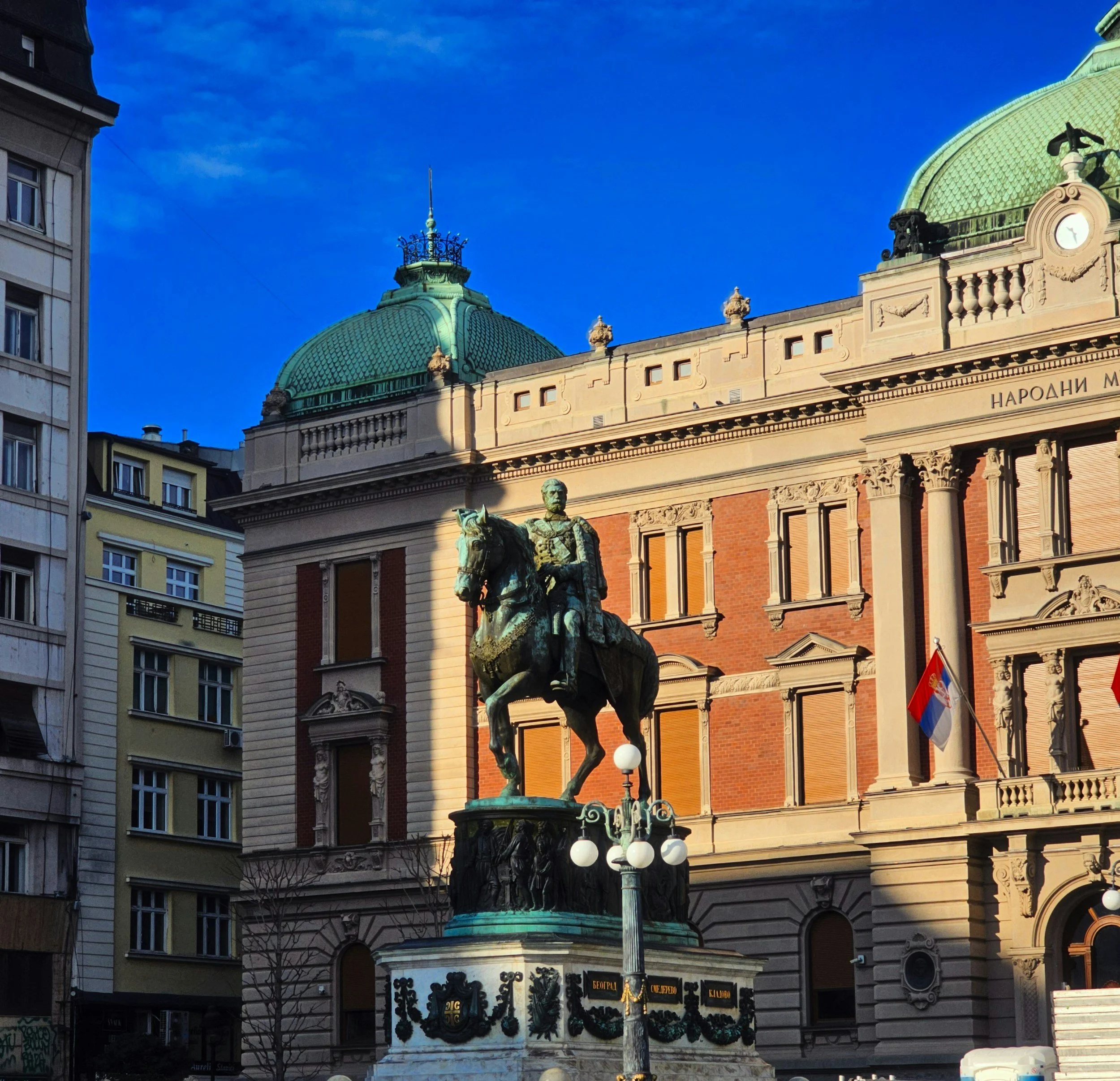 Statue in Belgrade