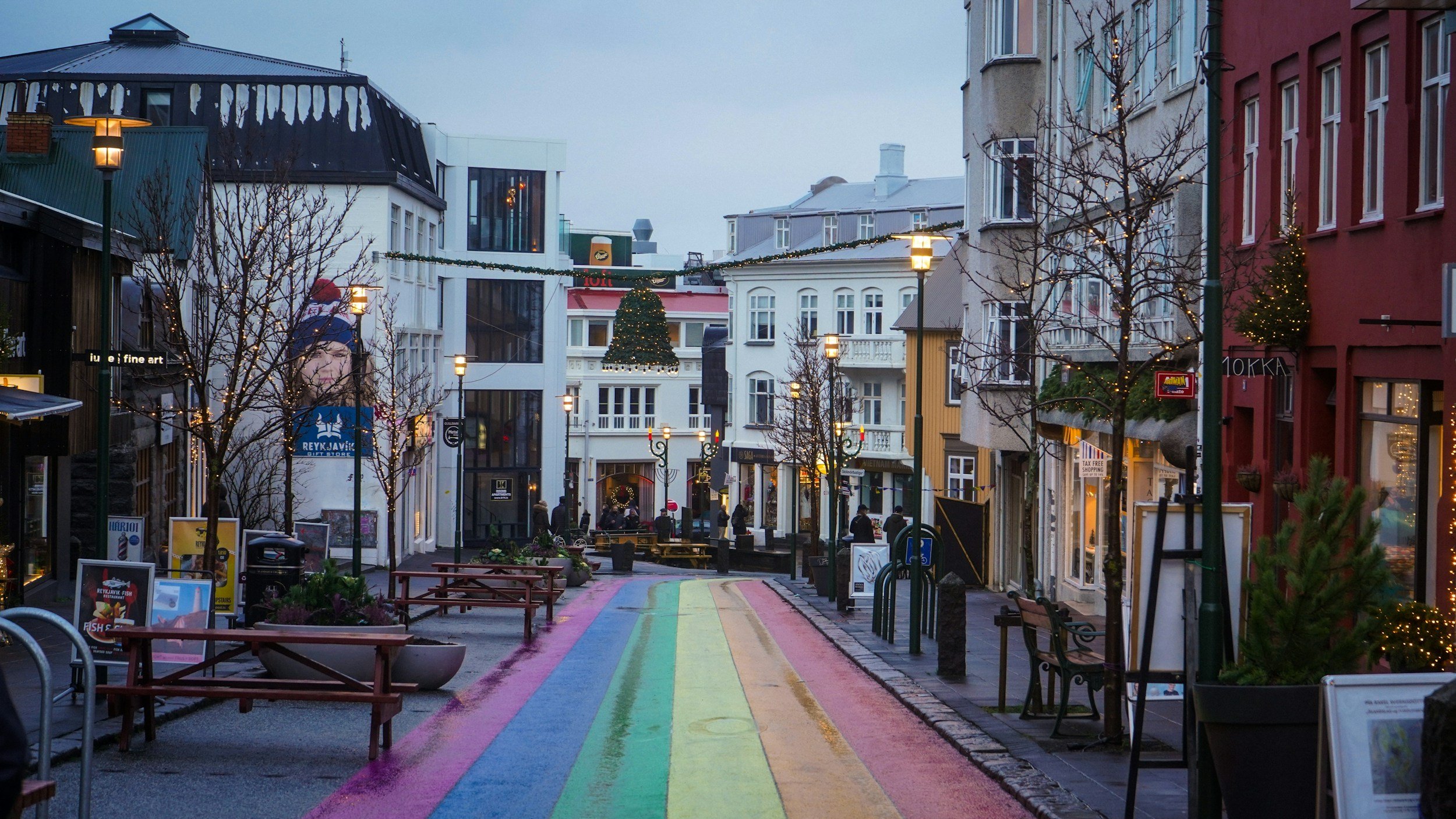 Rainbow Road, Reykjavik Iceland
