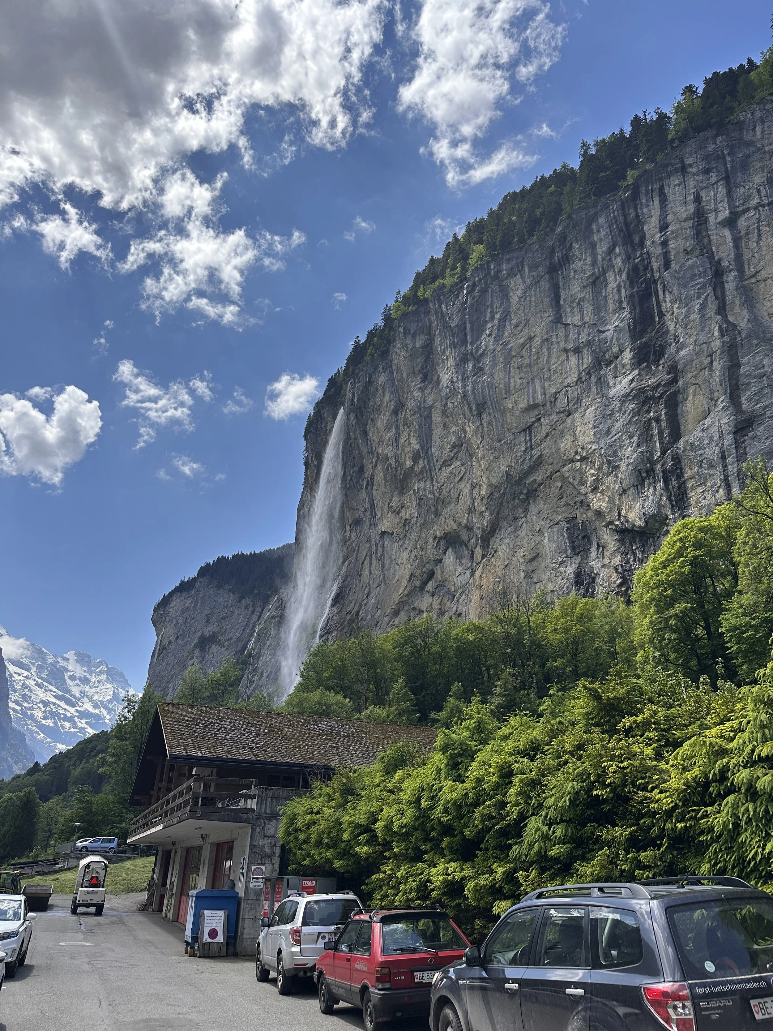 Trümmelbach Falls in Lauterbrunnen Valley