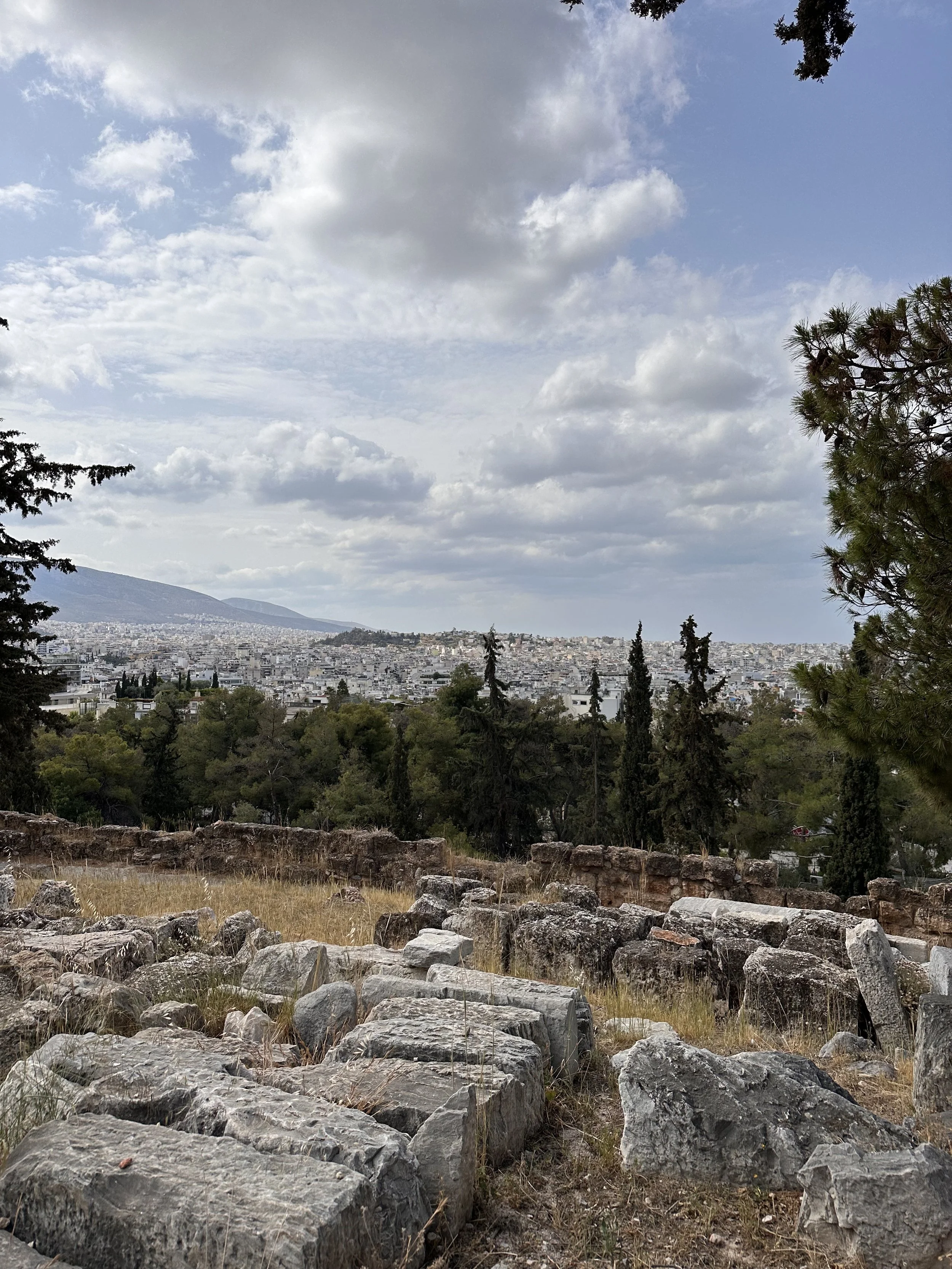 Athens City View from Acropolis