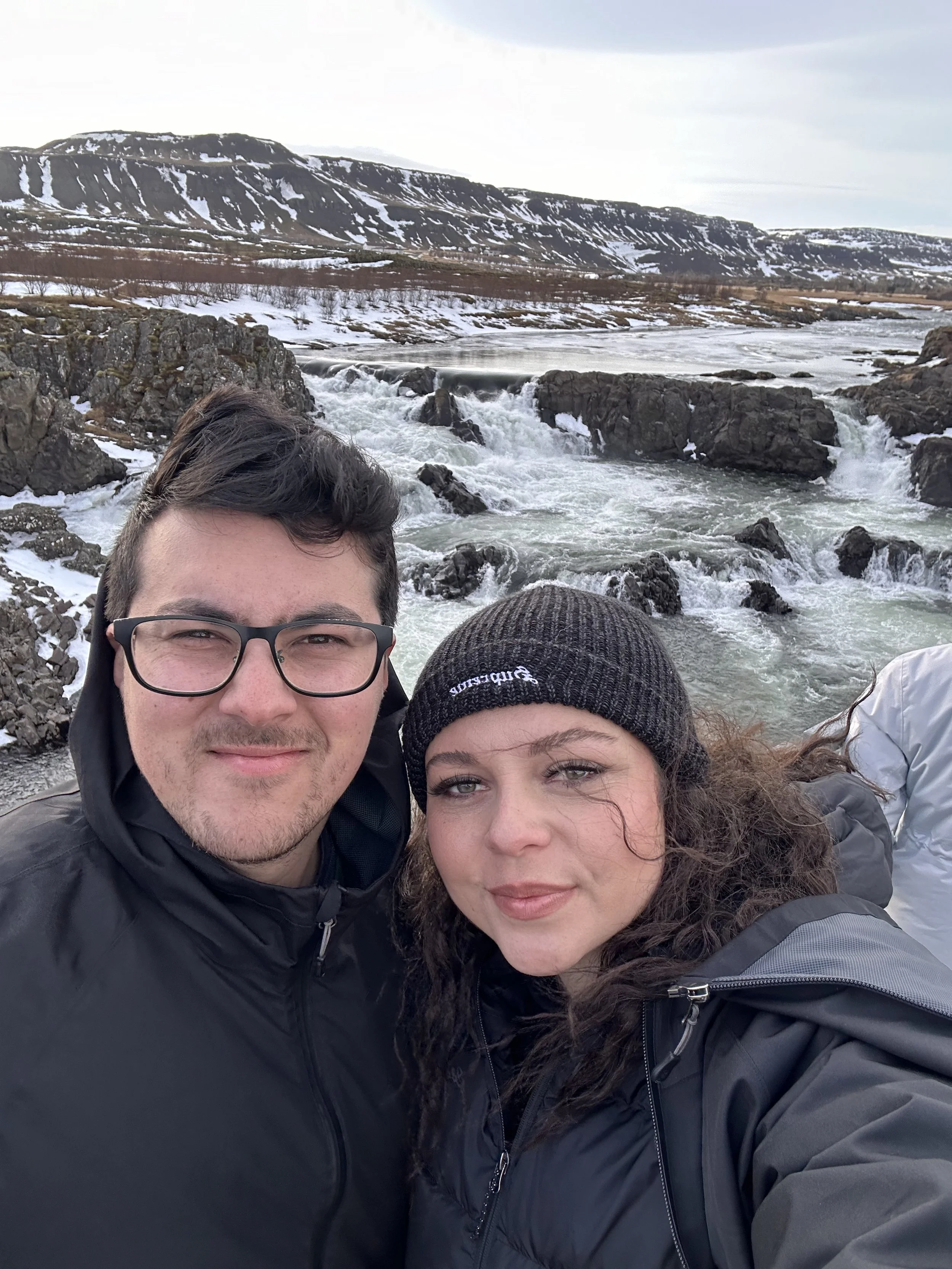 Shauny and Mateja in Iceland