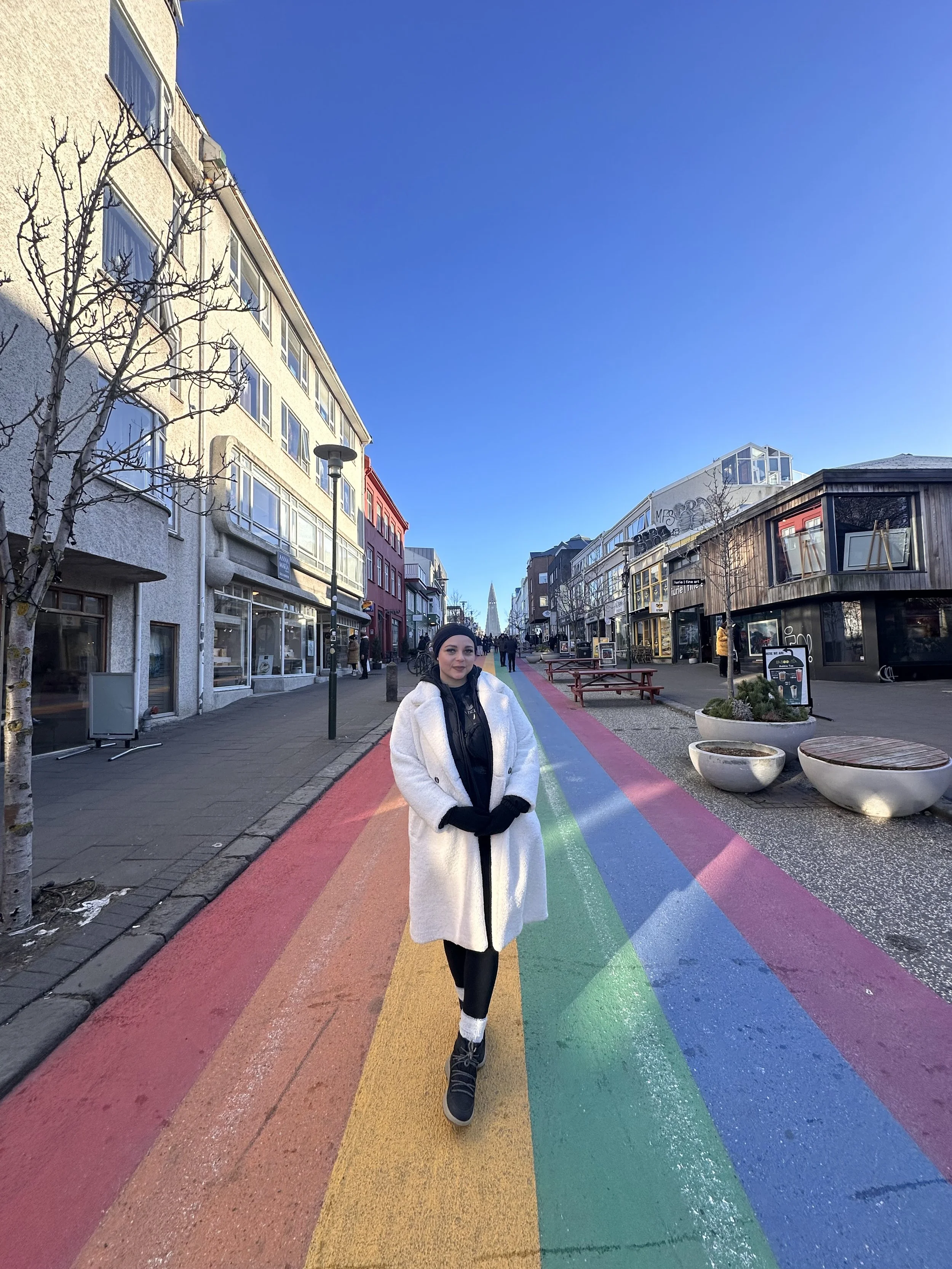Shauny on Laugavegur Street