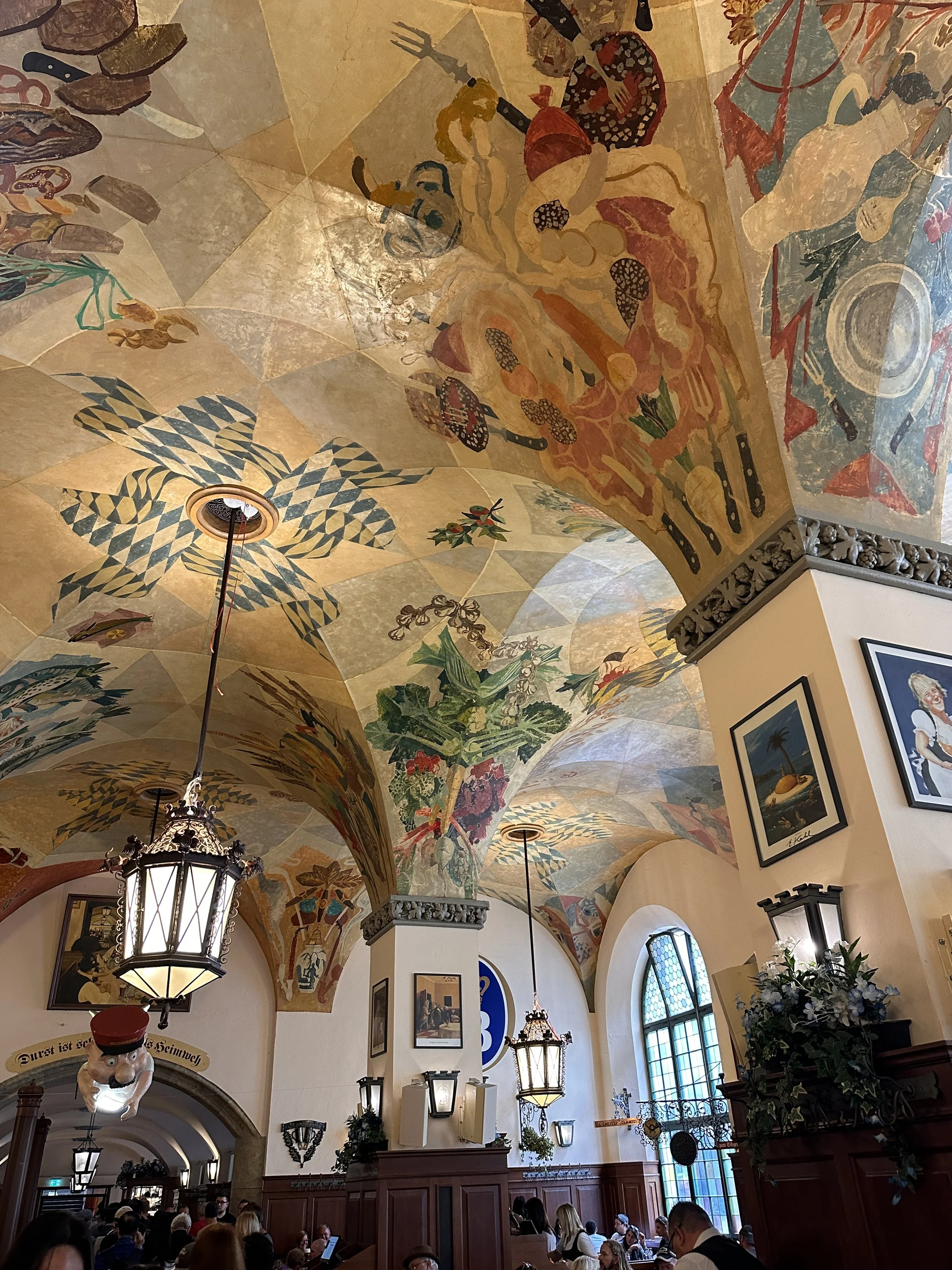 Hofbräuhaus Painted Ceiling