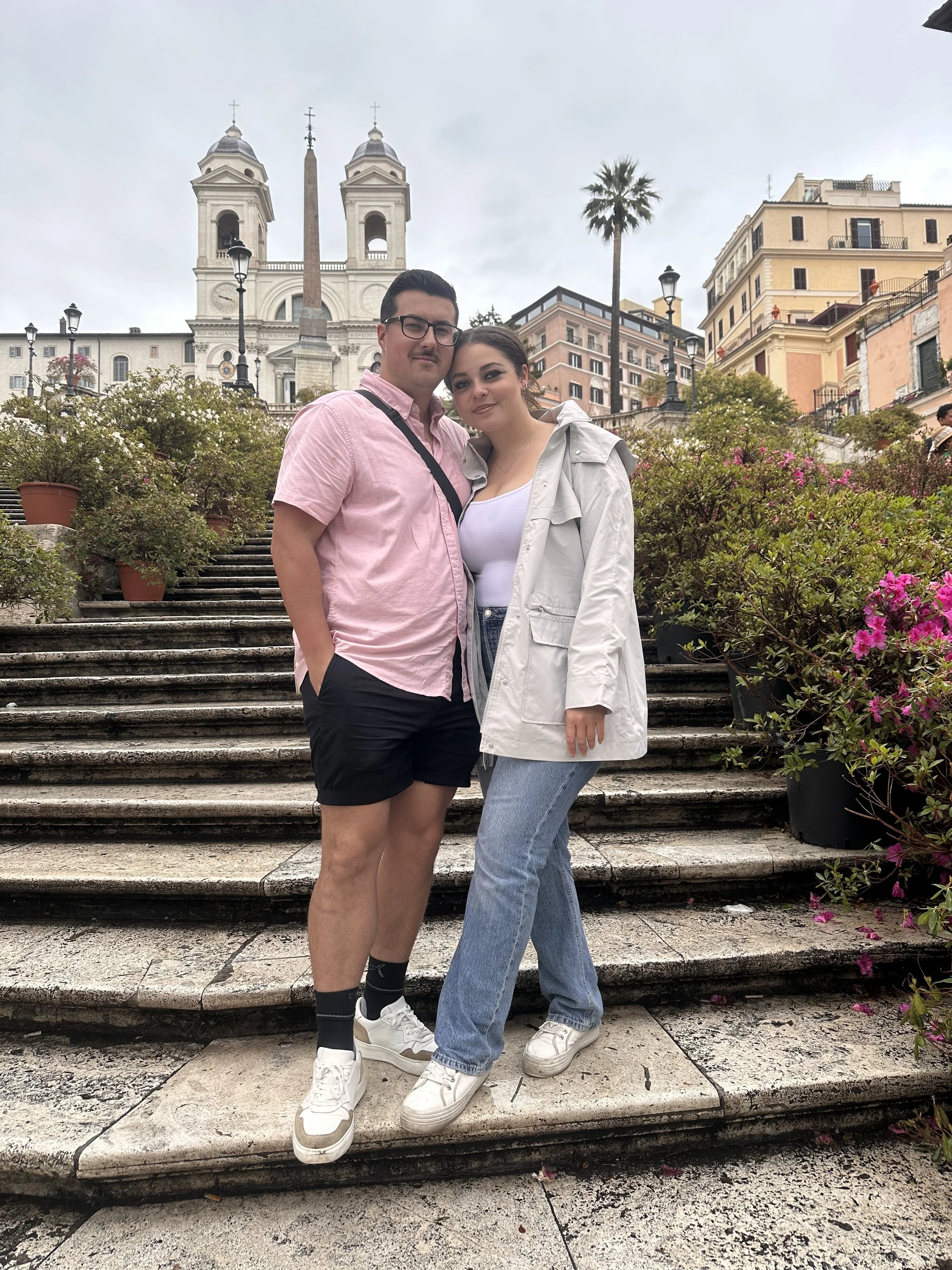Shauny & Mateja at Spanish Steps