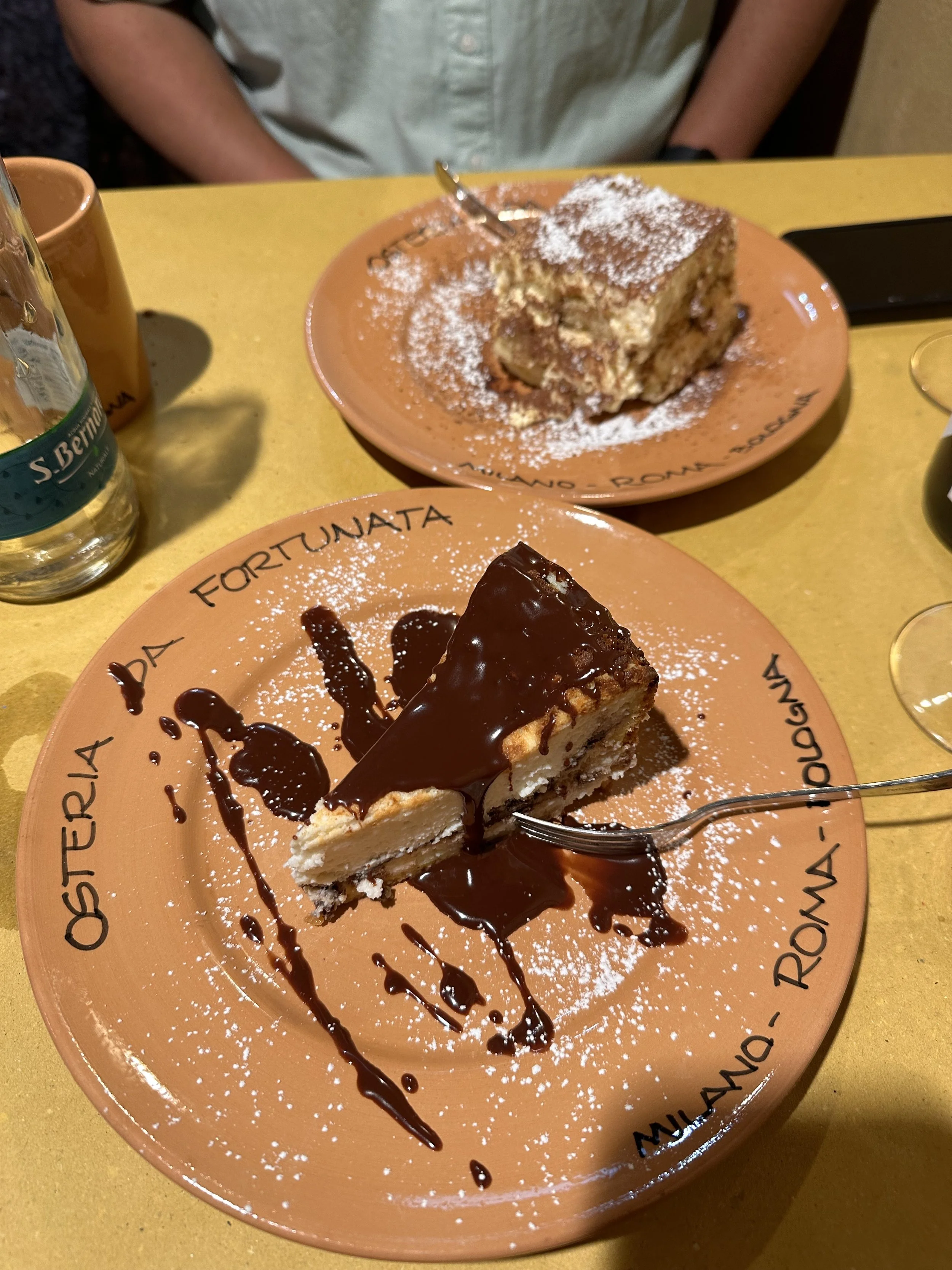 Dessert Osteria da Fortuna