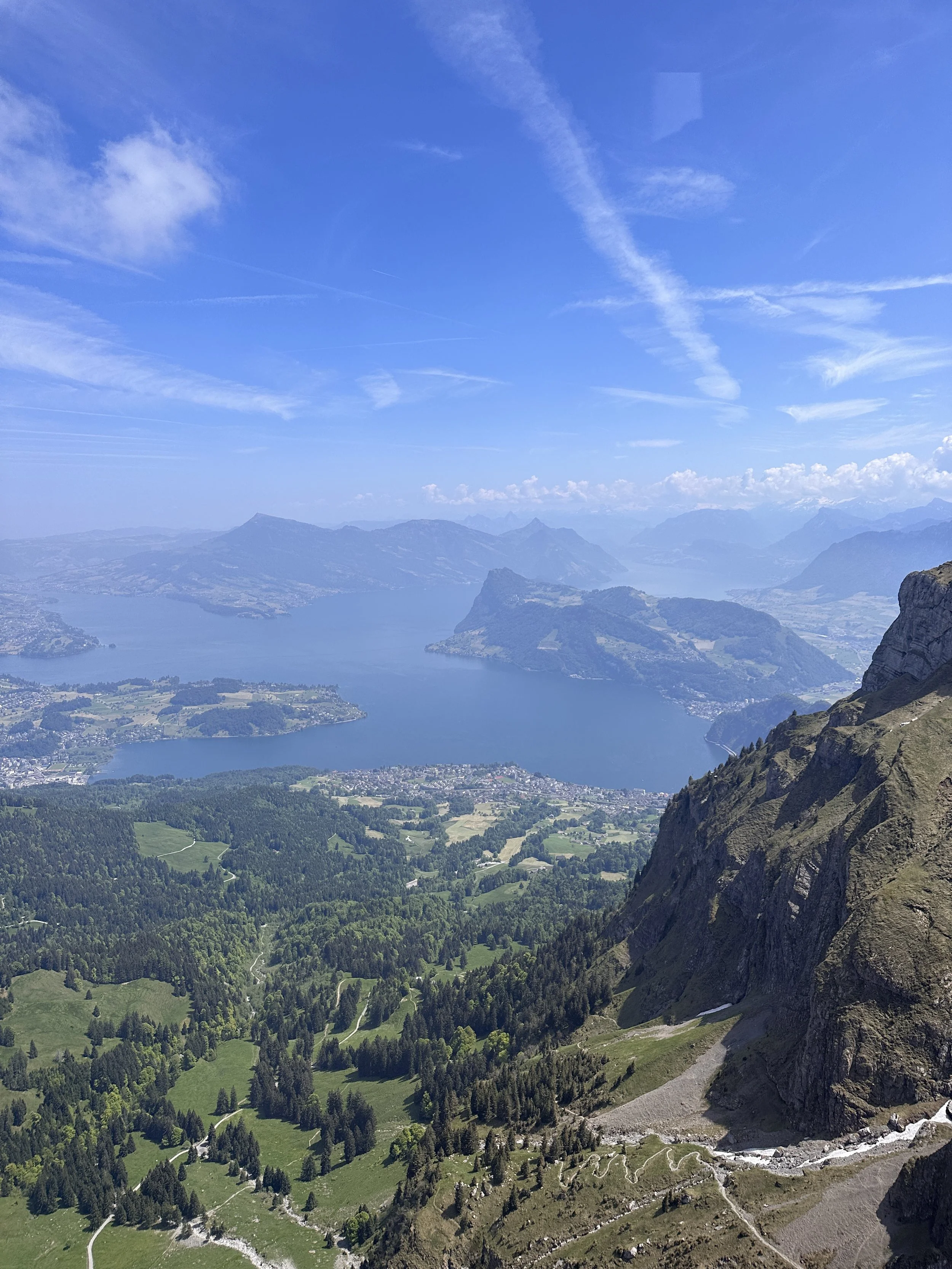 View from Mt. Pilatus