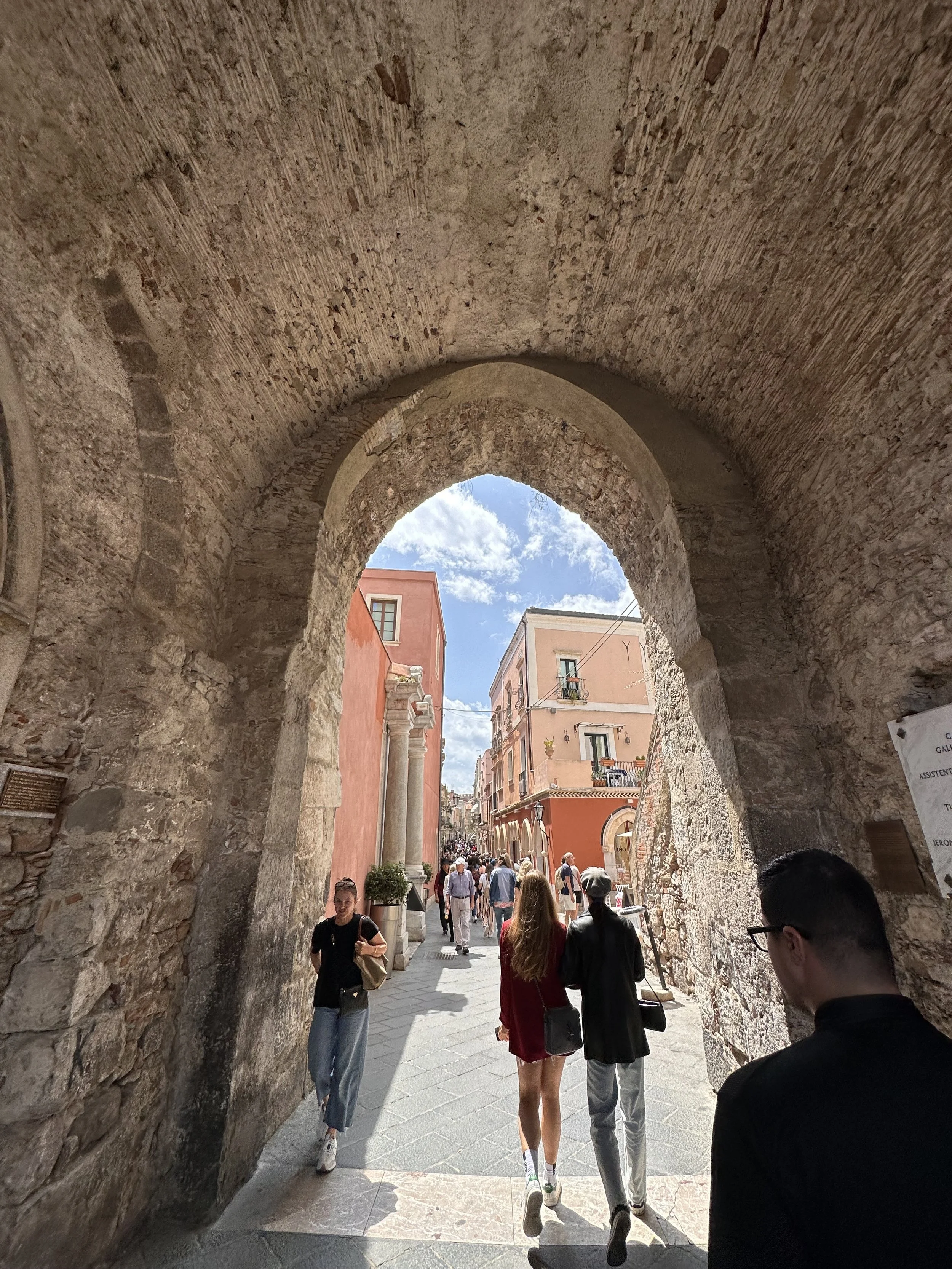 Arched Doorway in Taormina, Italy