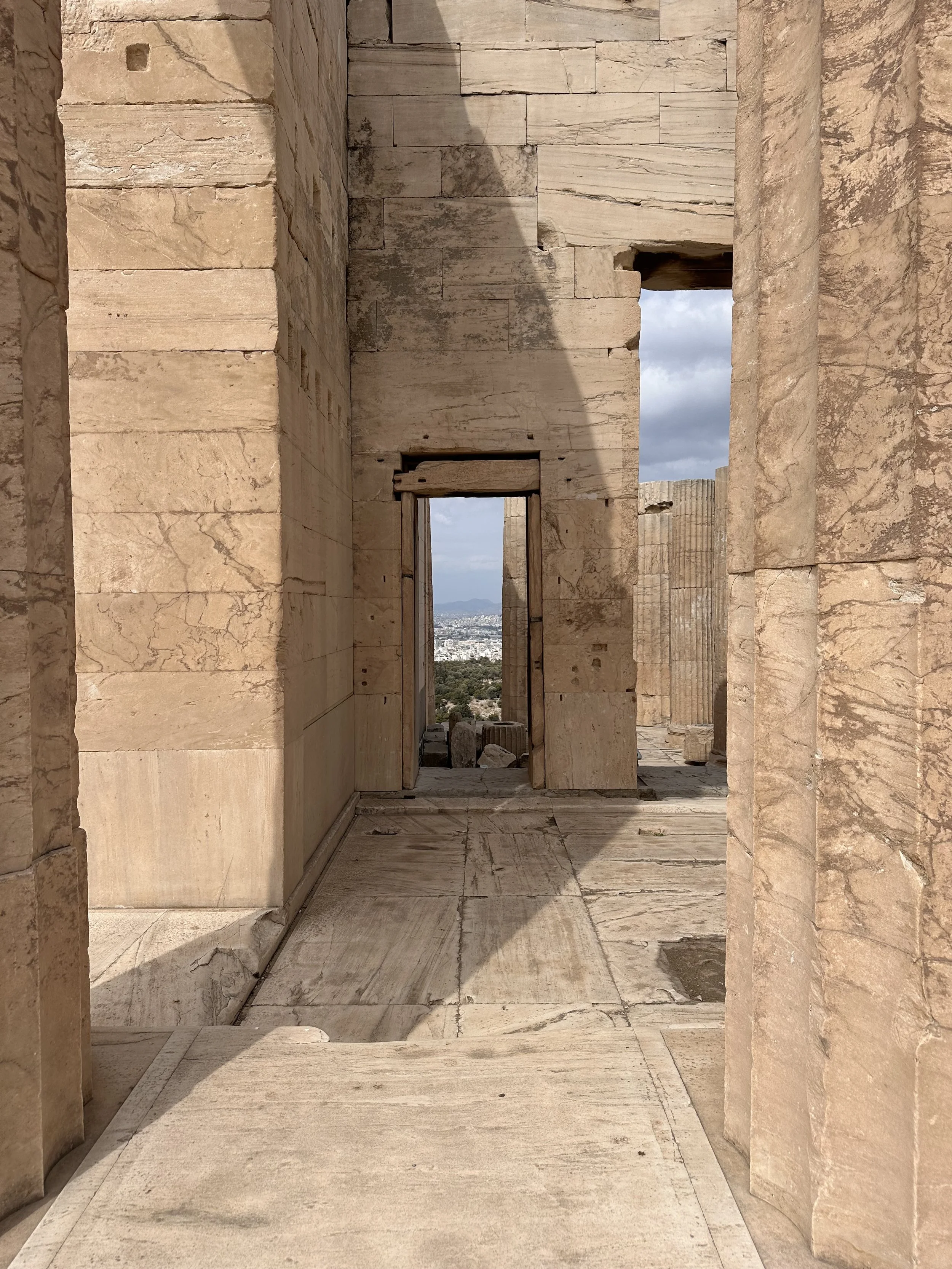 Ruins in Acropolis