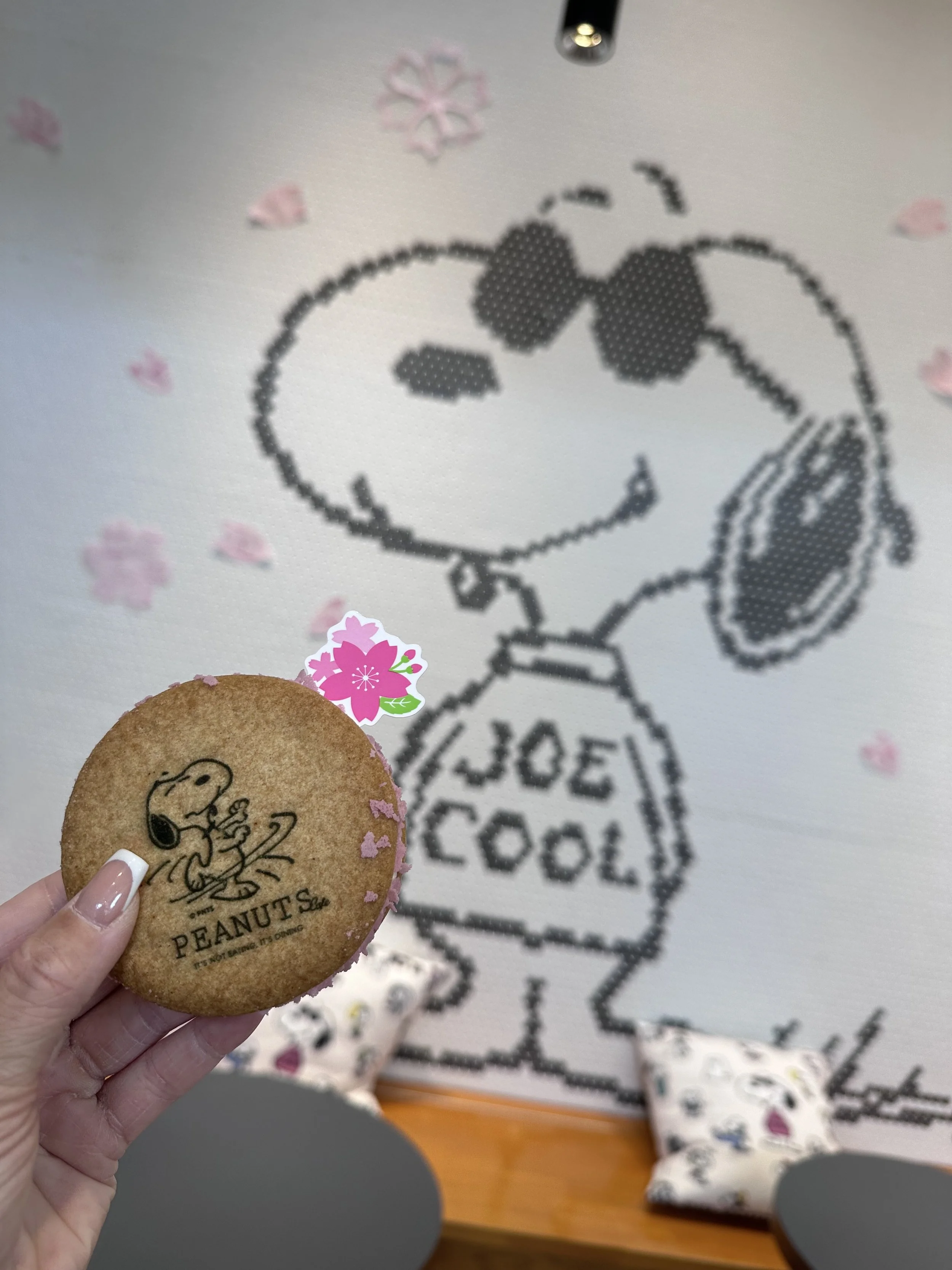 Snoopy Cookie from Peanuts Cafe, Tokyo