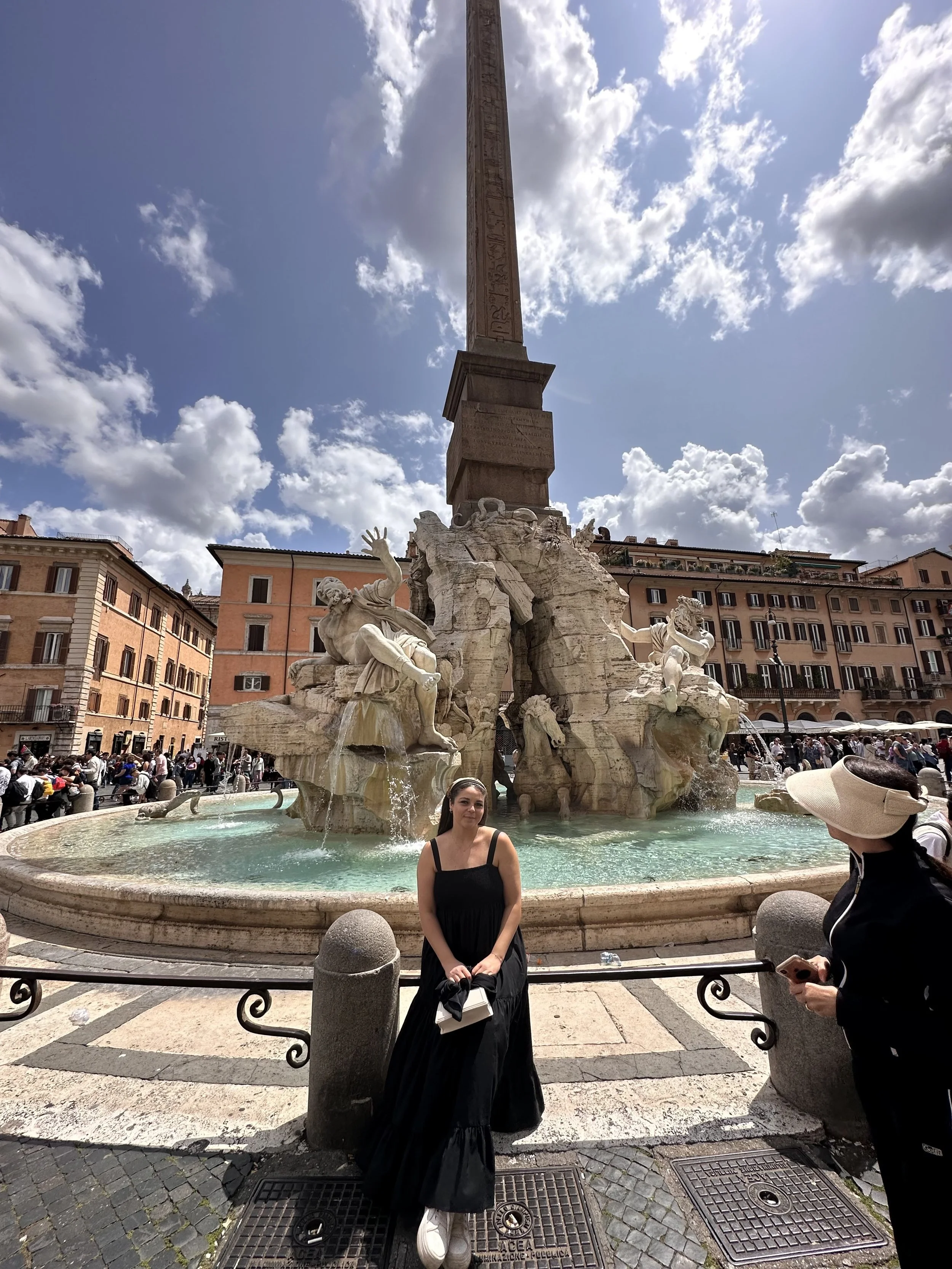 Shauny at Piazza Navona
