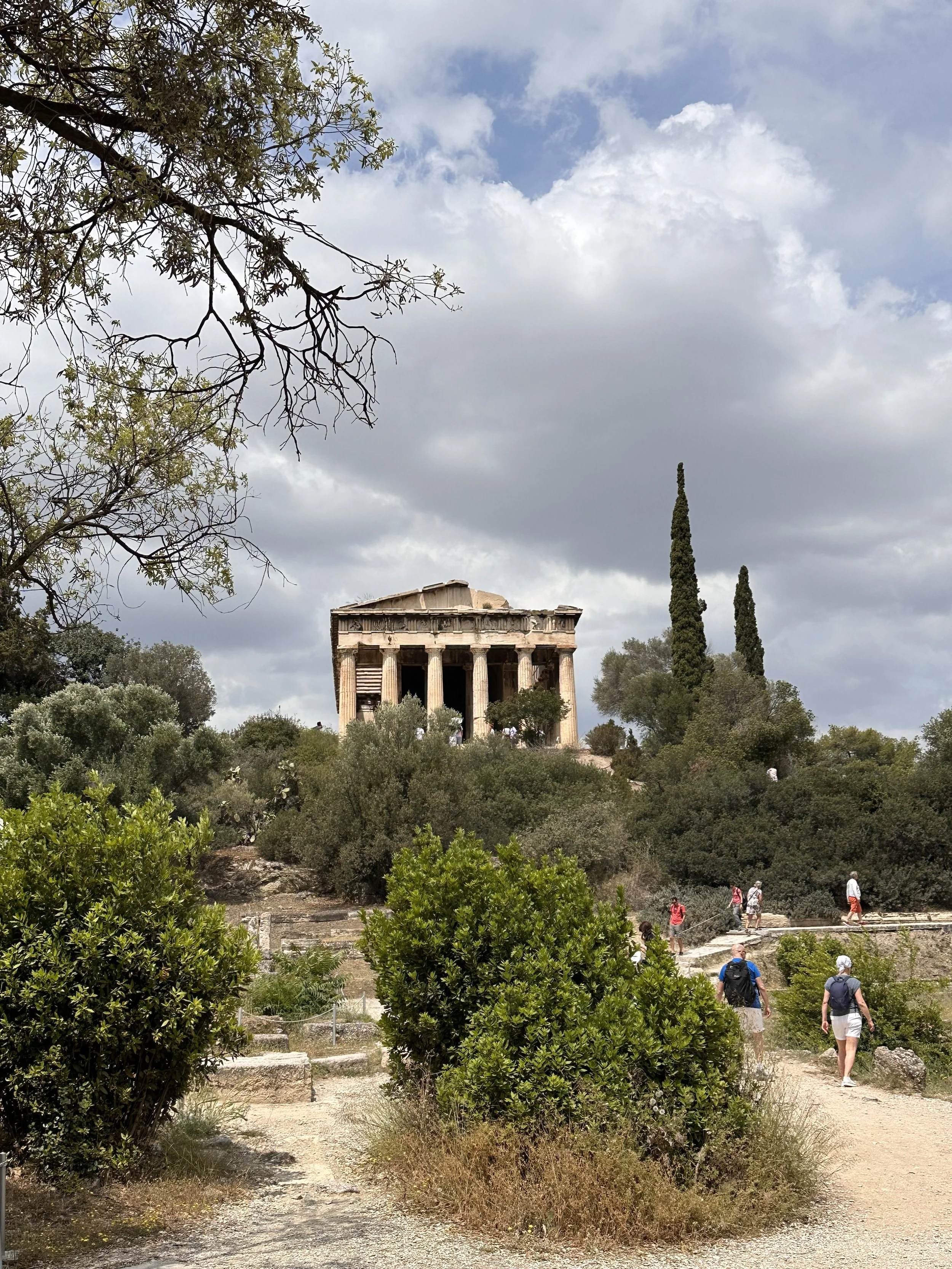 The Ancient Agora and Temple of Hephaestus