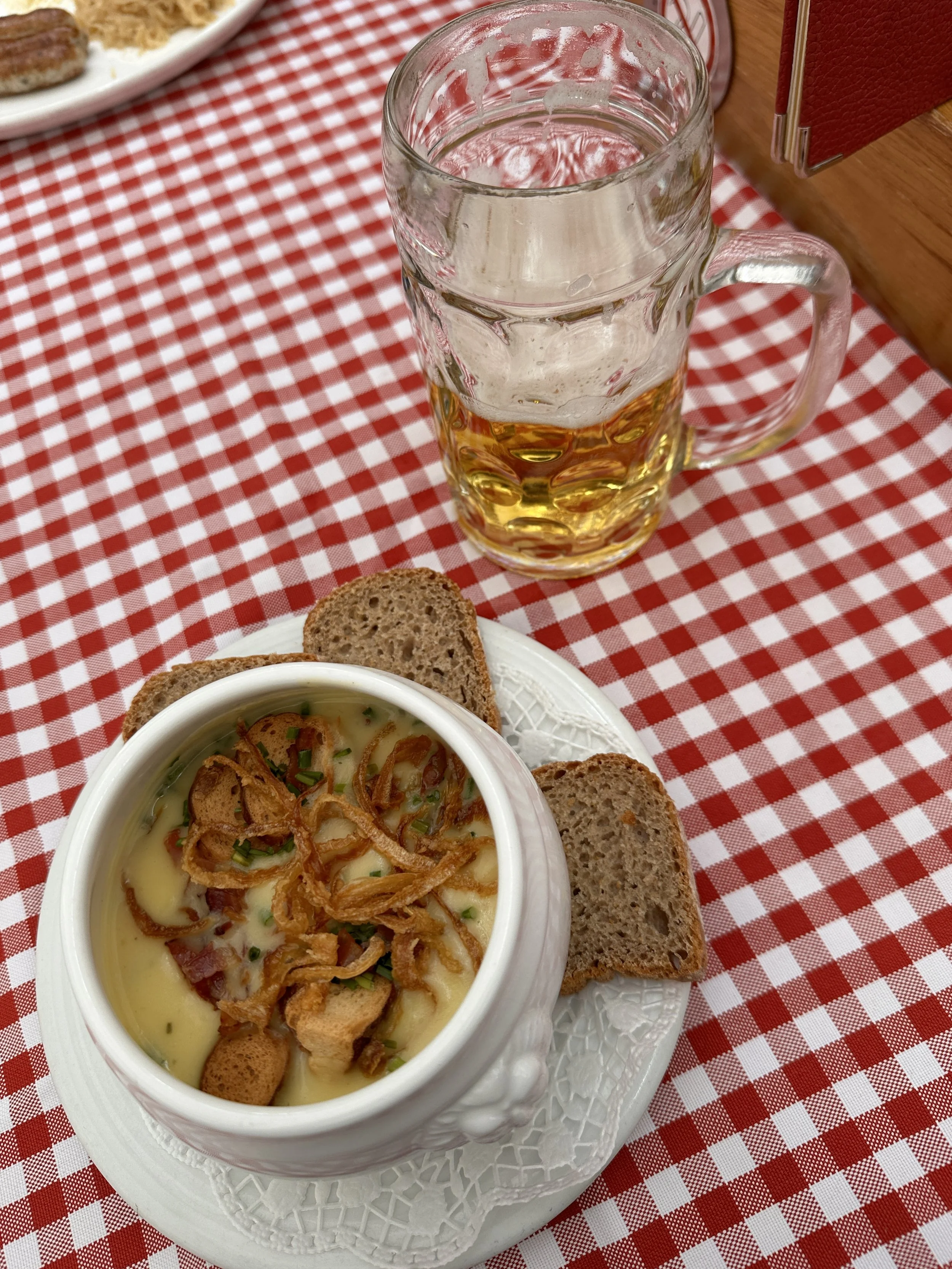 Soup & Beer from Ratskeller München
