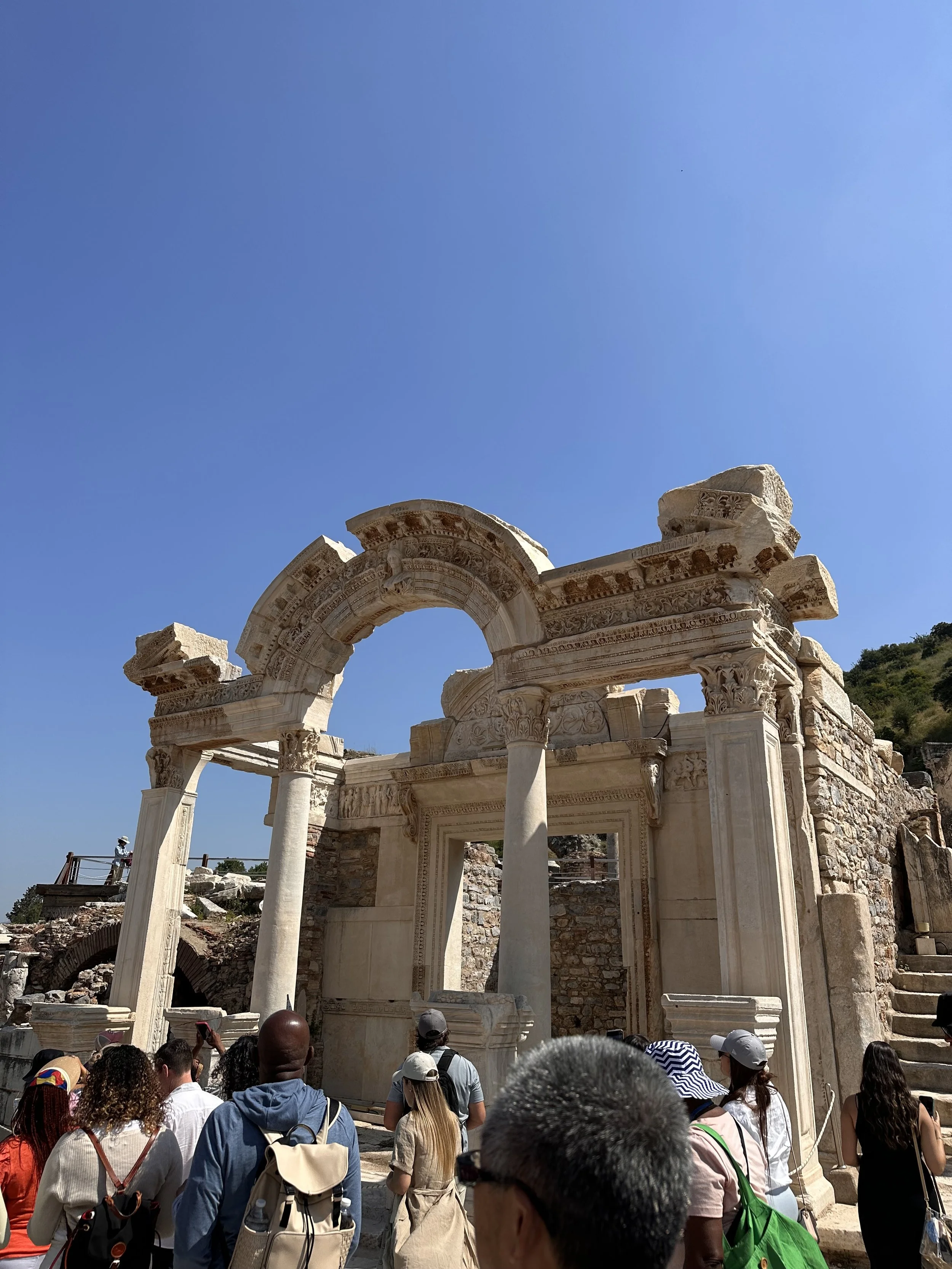 The Temple of Hadrian in Ephesus