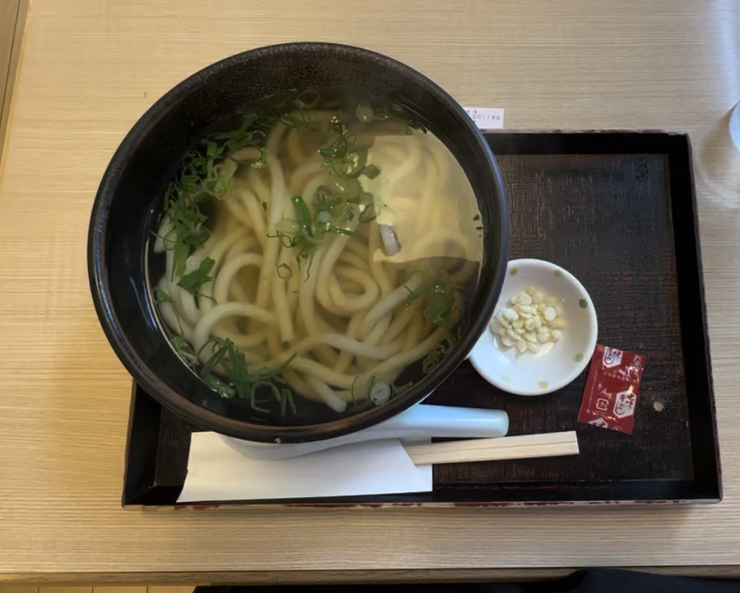 Udon from Nako Service Kasuga Chaya