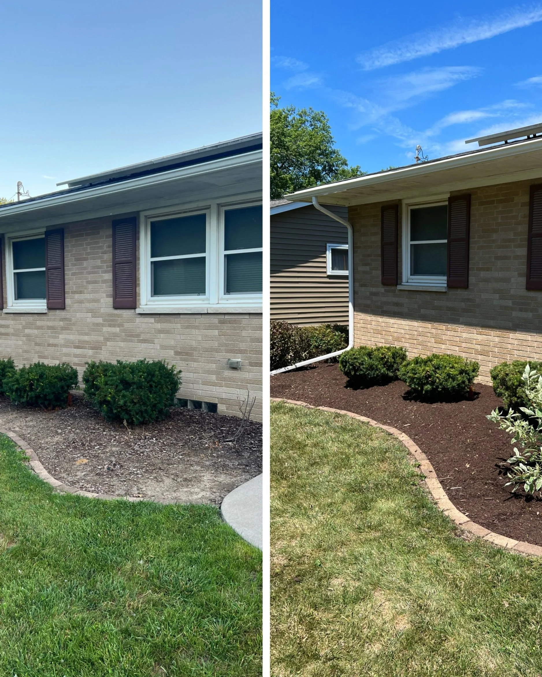 Quad Cities Mulch Application Services — Thompson Acres