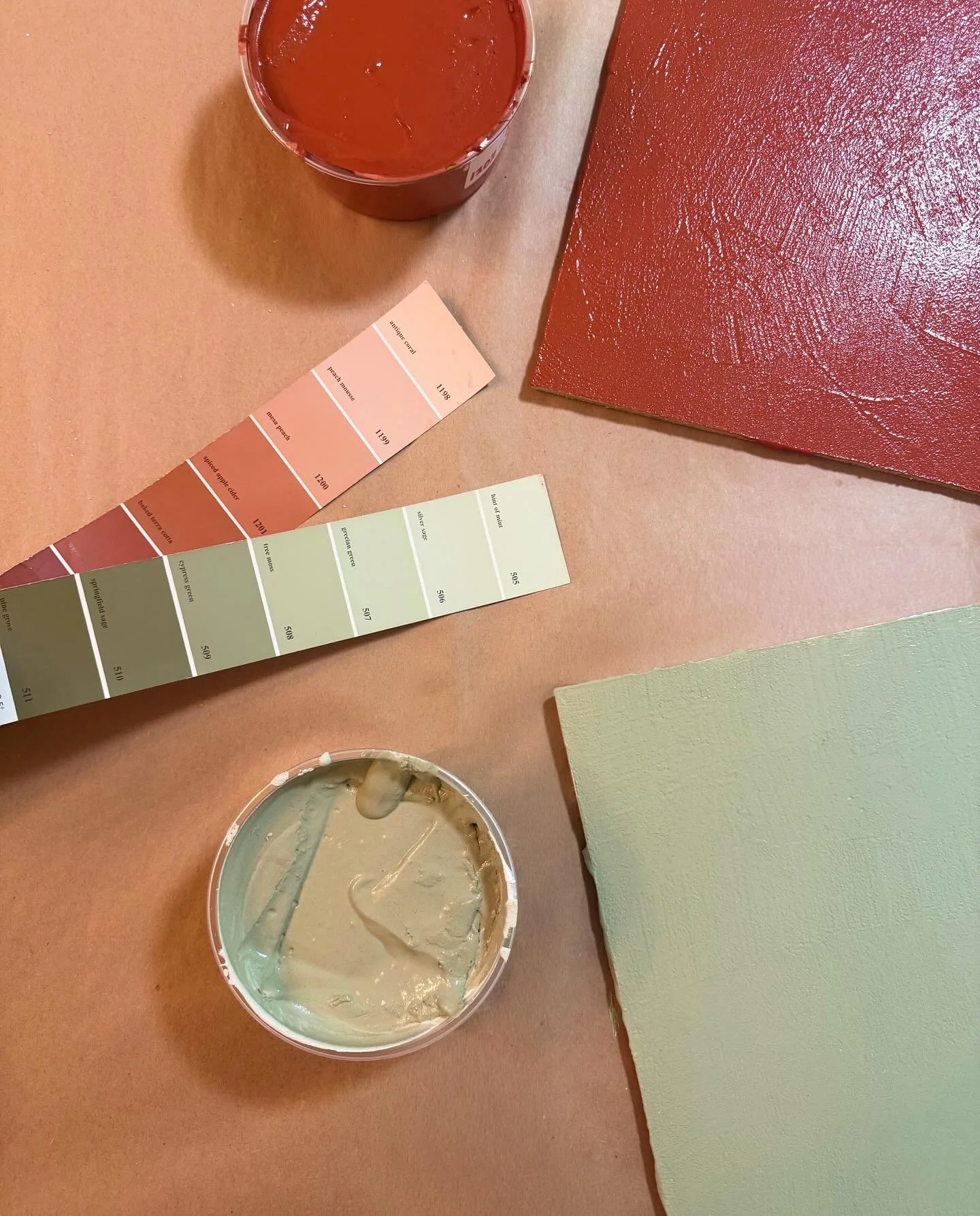 ✨Behind the scenes at SNP ✨ 
Here&rsquo;s how we create our custom Venetian plaster samples&mdash;priming, tinting, and building up layers until each finish is exactly what our clients envision. Every sample is hand-mixed and hand-troweled by us. #se