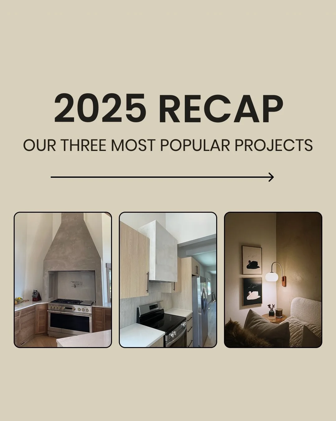 2025 recap ✨ Our three most loved Venetian plaster projects from this past year. 

Thank you for an incredible year full of beautiful homes, thoughtful clients, and so much support. We can&rsquo;t wait to create more with you in 2026! 🤍 #seattlenatu