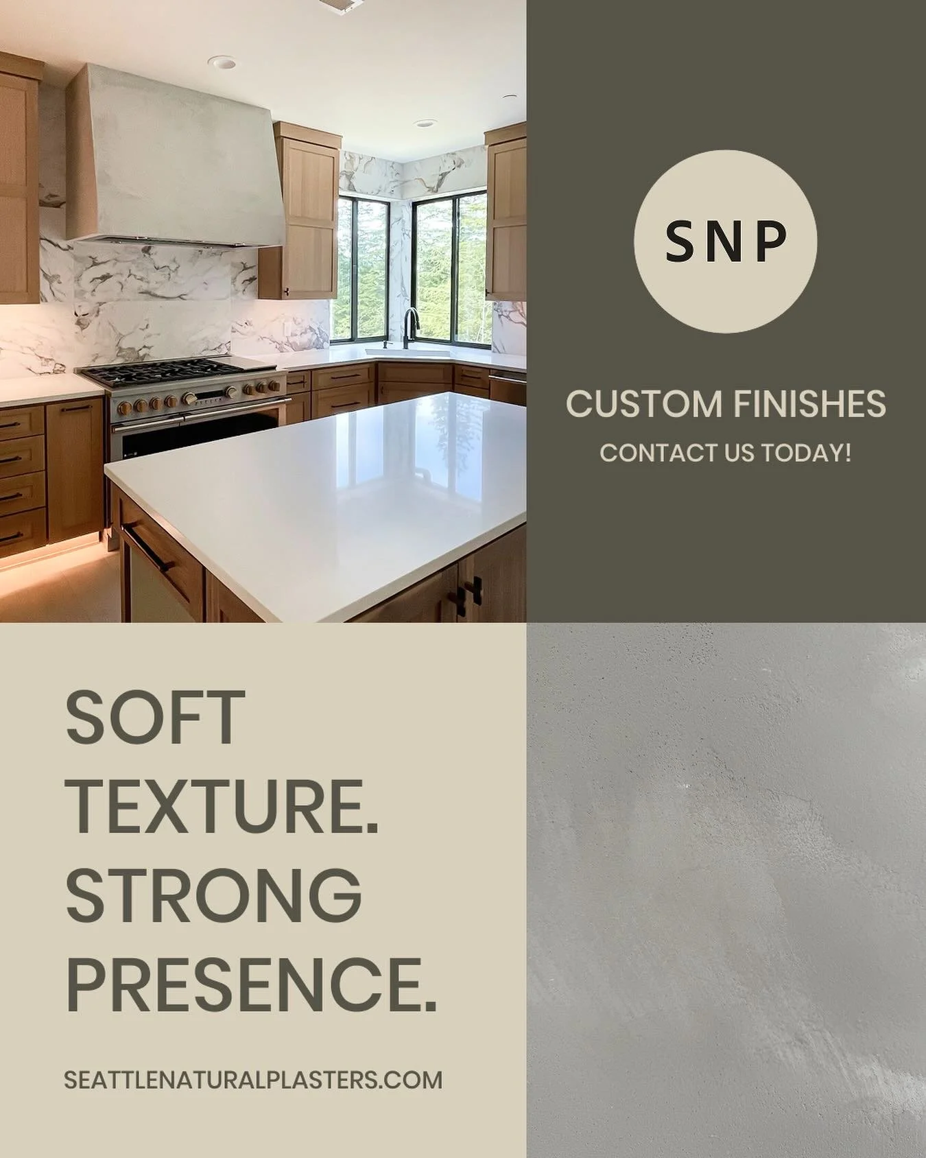 Clean lines, natural texture, and a finish that quietly transforms the entire space. This custom Carrara hood installation for @belliss_homes brings a handcrafted feel to a modern kitchen design. ✨