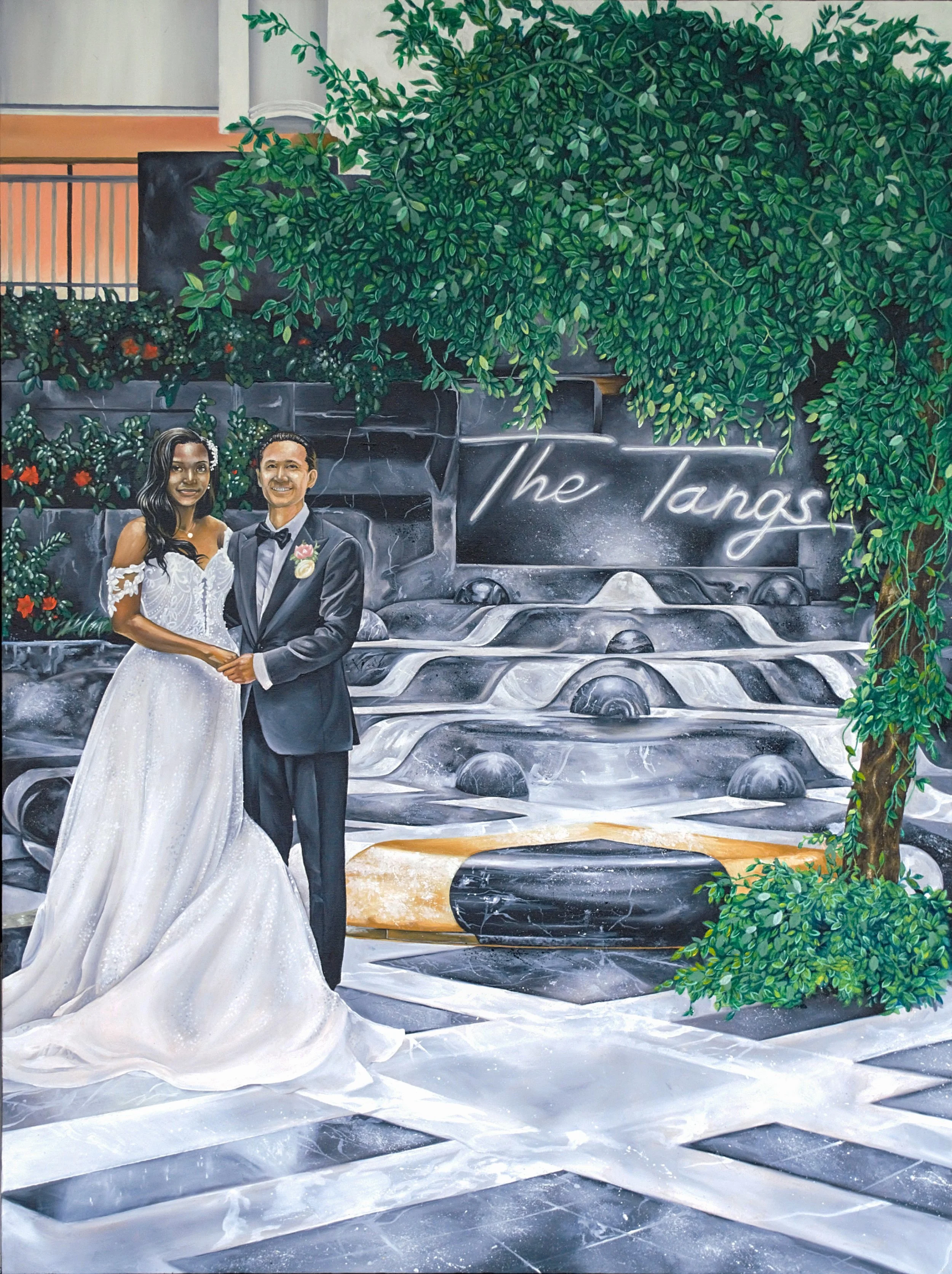 36"x48" Oil on Gallery Wrapped Canvas