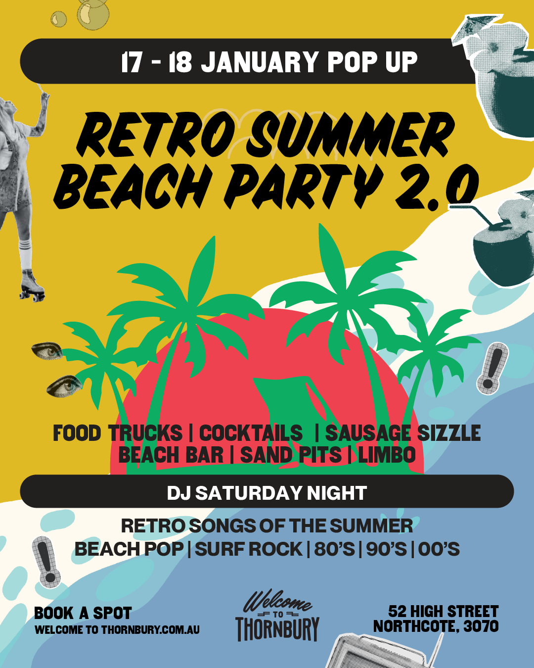 RETRO SUMMER BEACH PARTY 2.0