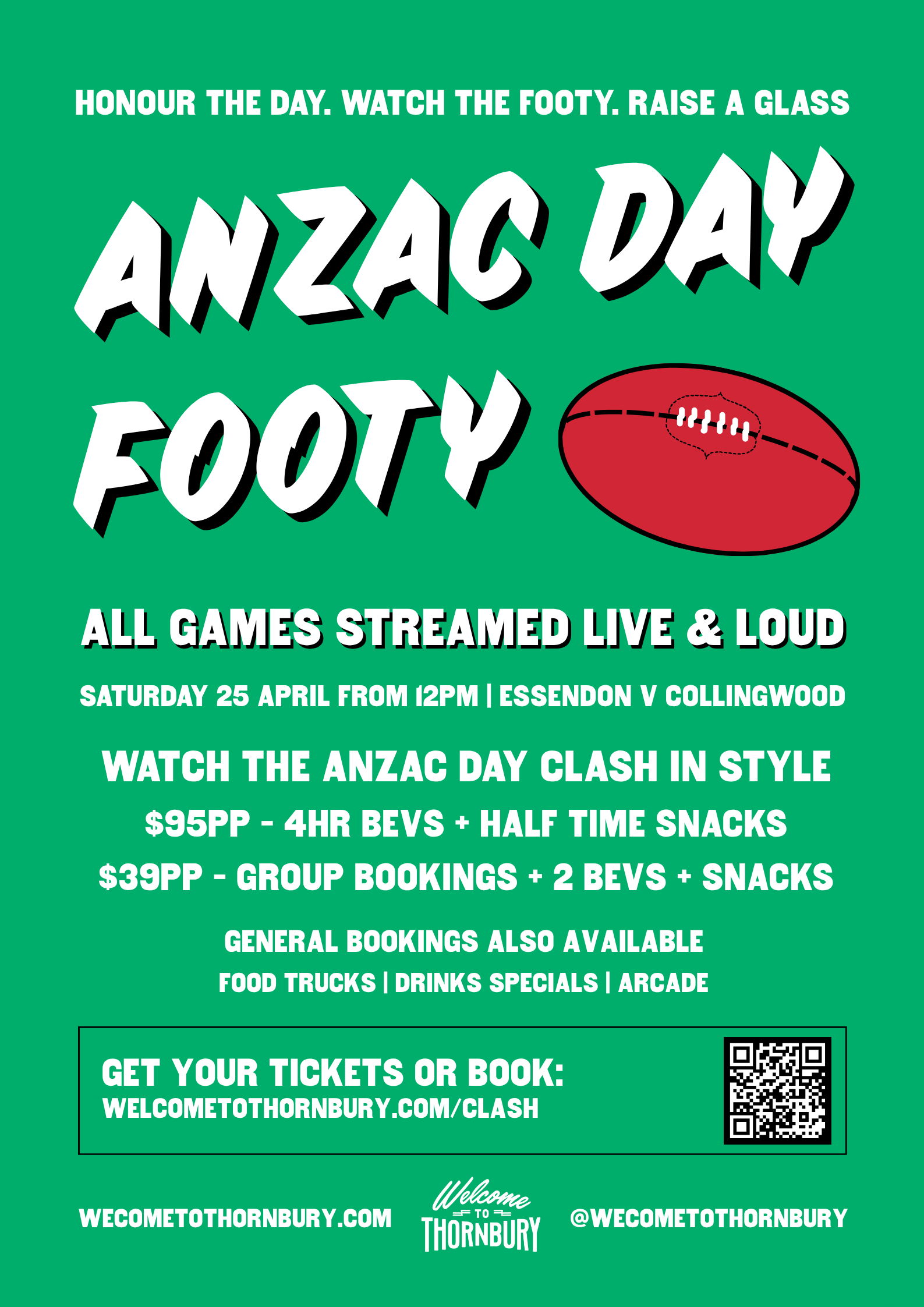 ANZAC DAY FOOTY