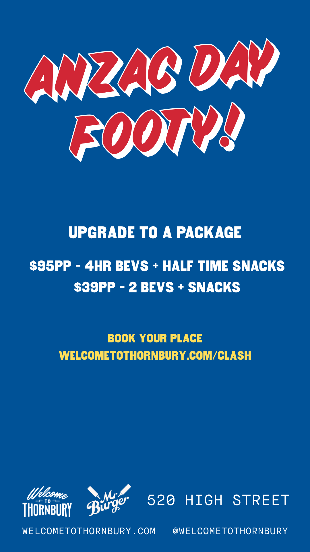 ANZAC DAY FOOTY