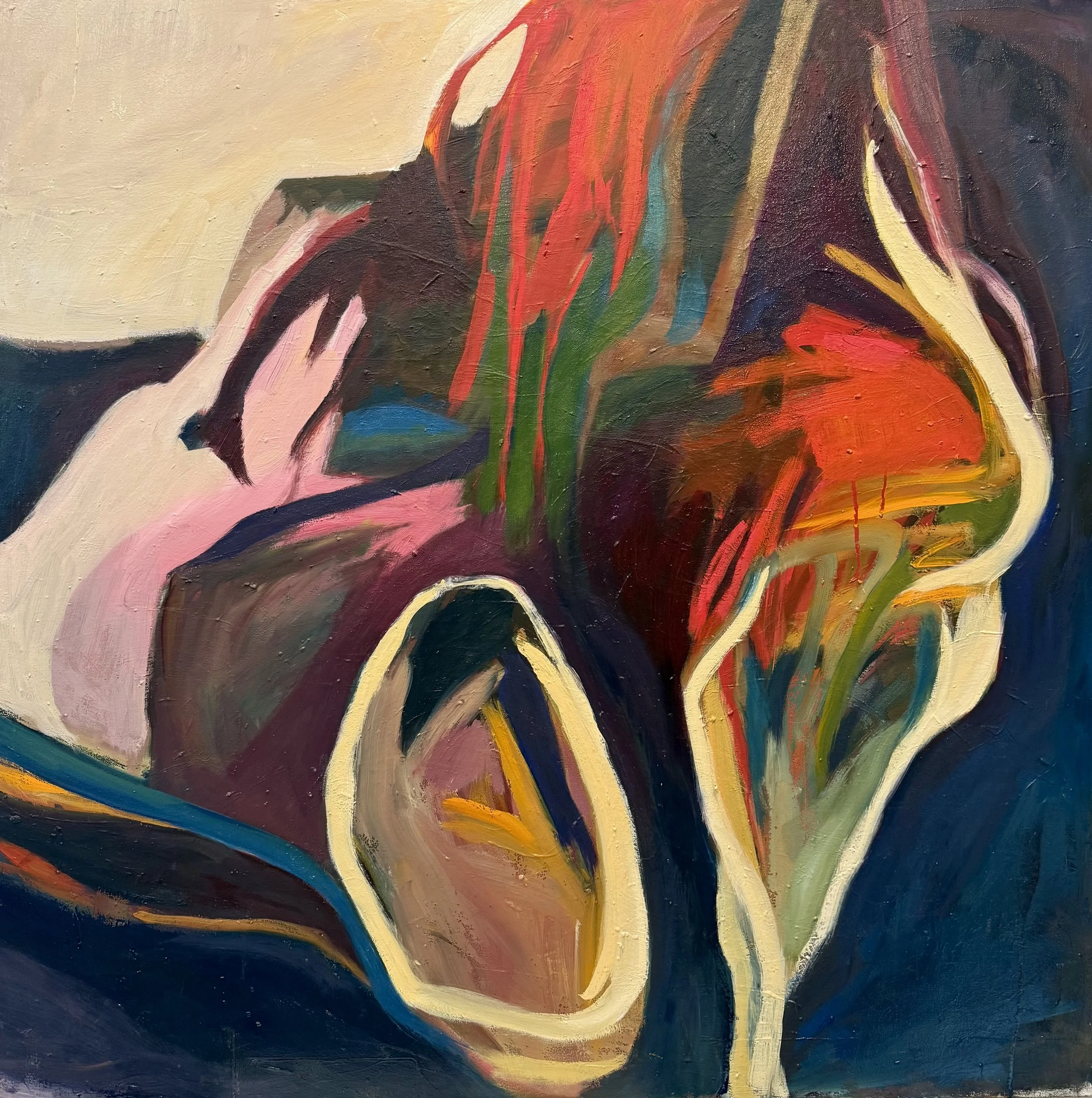 UNTITLED, 2026, oil on canvas, 36 x 36 inches