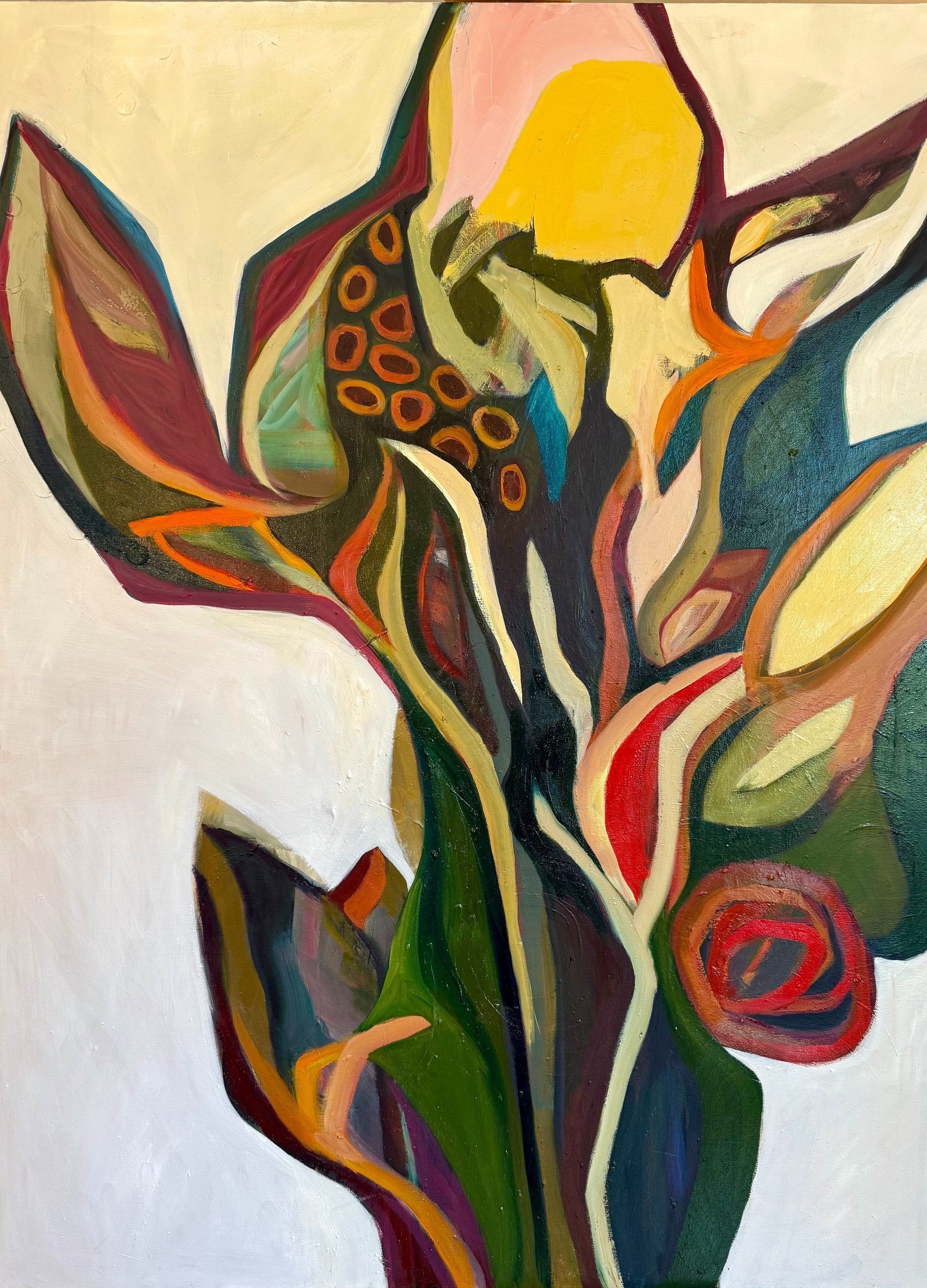Untitled, 2025, oil on canvas, 30 x 40 inches
