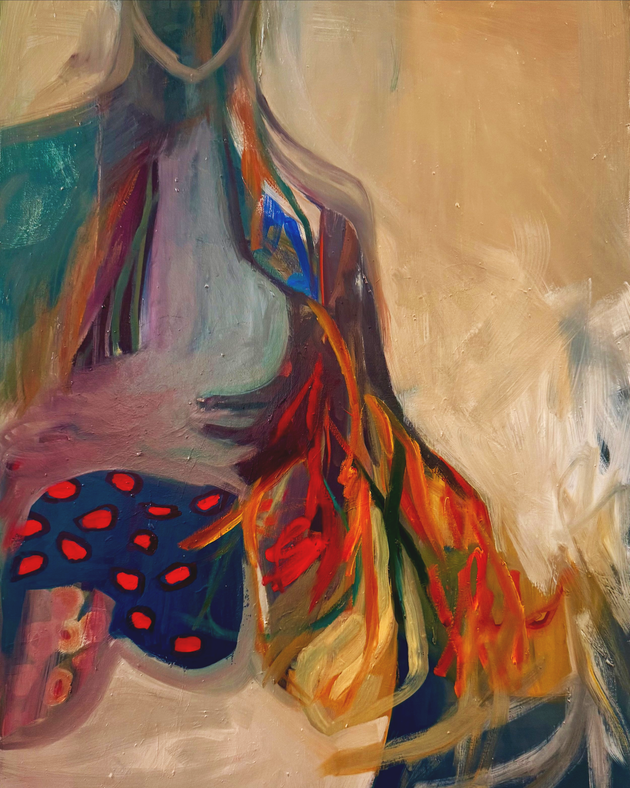 Untitled, 2025, oil on canvas, 30 x 40 inches