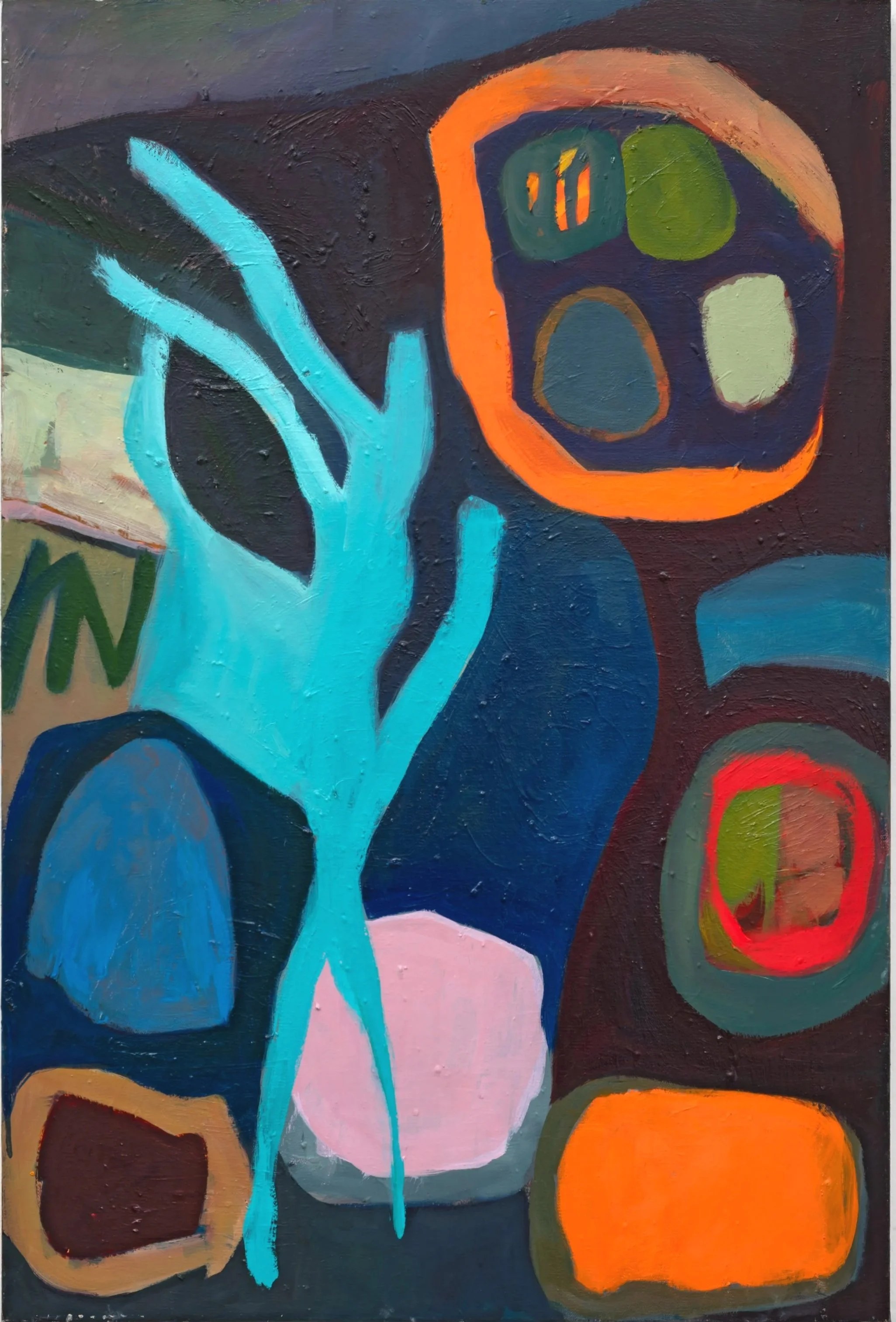 UNTITLED, 2024, oil on canvas, 40 x 30 inches