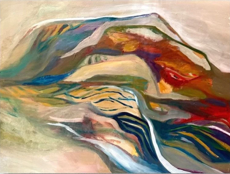 REMEMBER ME, 2025, oil on canvas, 30 x 40 inches