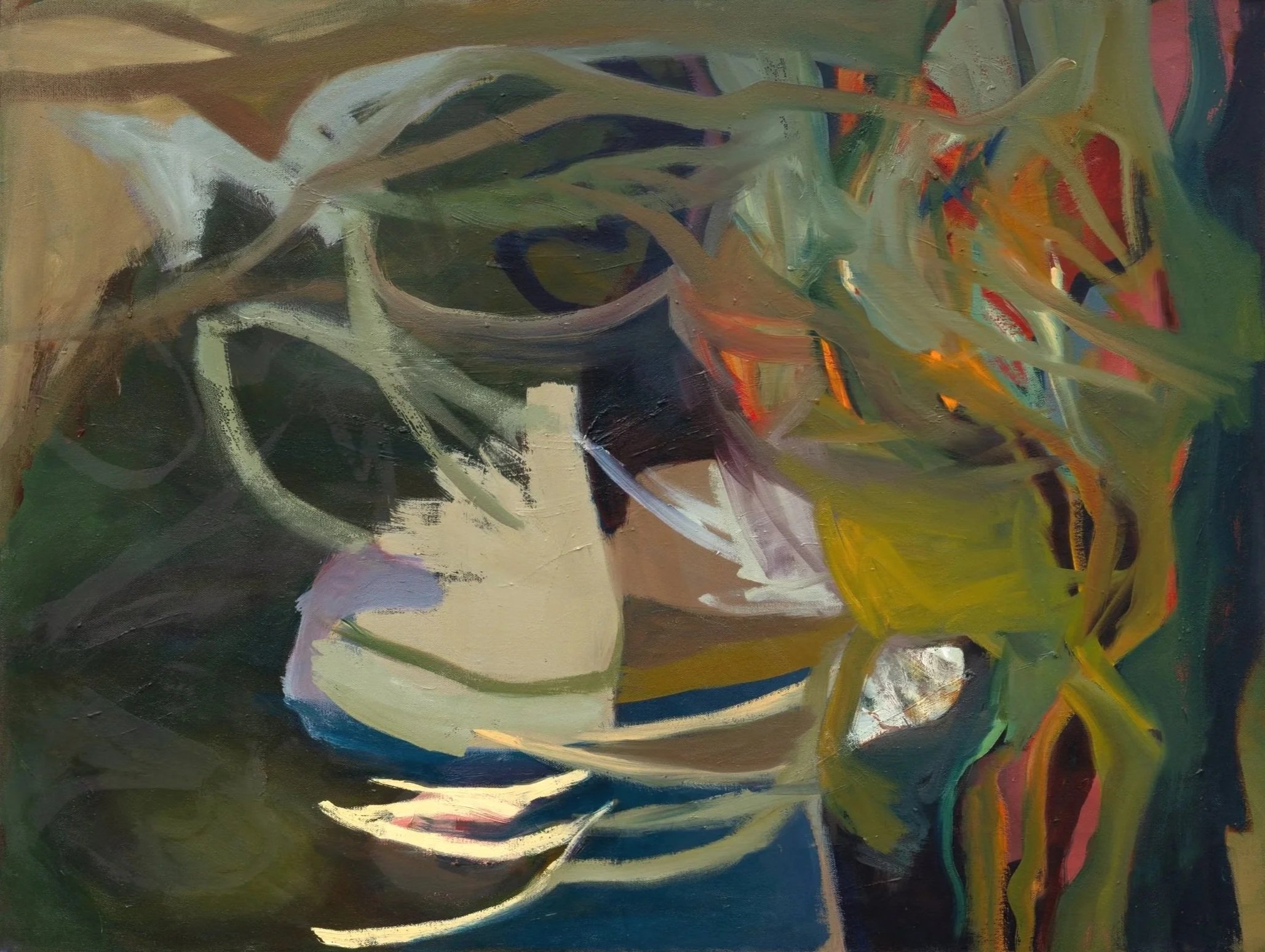 A BEAUTIFUL DAY, 2025, oil on canvas, 30 x 40 inches