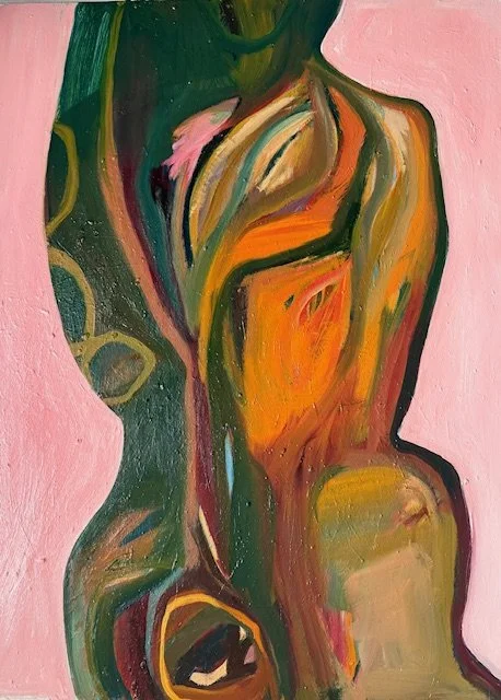 WOMAN, 2026, oil on canvas, 40 x 30 inches