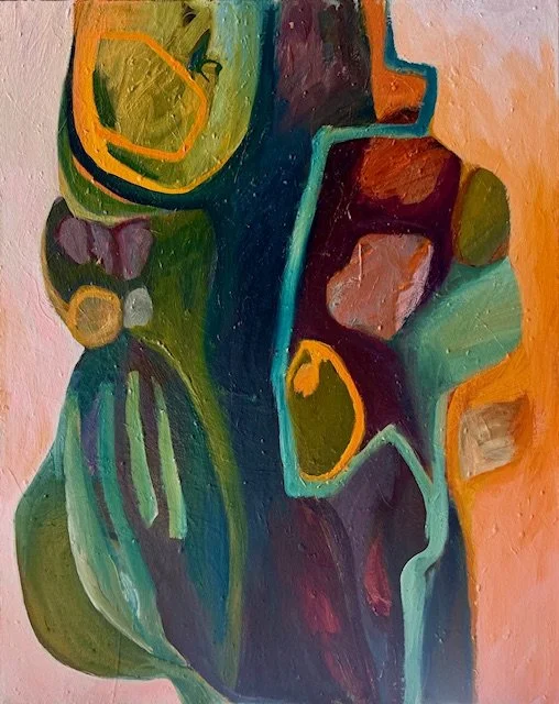 UPSIDE DOWN, 2026, oil on canvas, 30 x 24 inches
