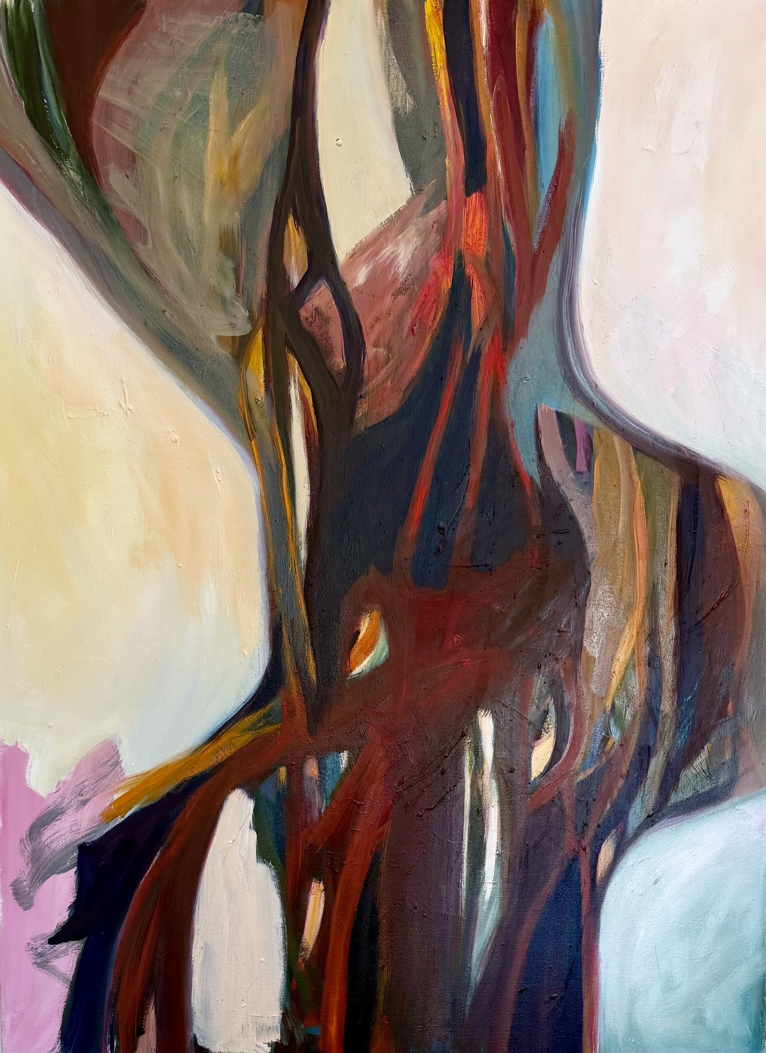 Untitled, 2025, oil on canvas, 30 x 40 inches