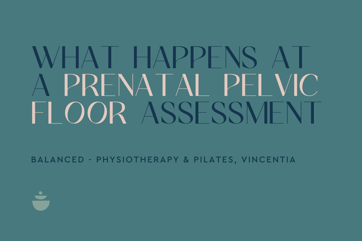 What Happens at a Prenatal Pelvic Floor Assessment at Balanced