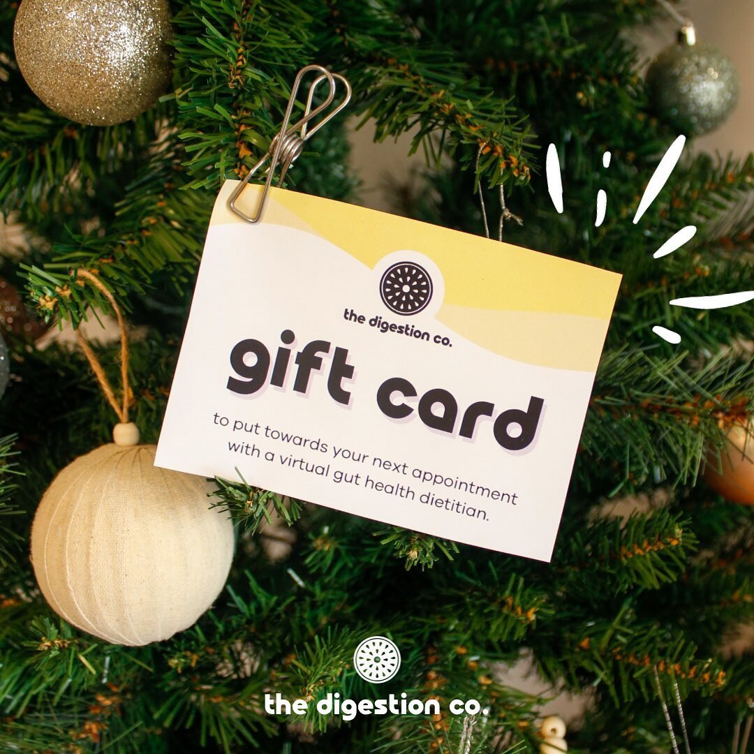 ⁣What better way to say &ldquo;I love your guts&rdquo; this Christmas 🤭🎁⠀
⠀
You can now purchase a TDC gift card which can go towards an appointment with a virtual gut health dietitian 👩&zwj;💻✨⠀
⠀
Want to order a gift card before Christmas? Link 