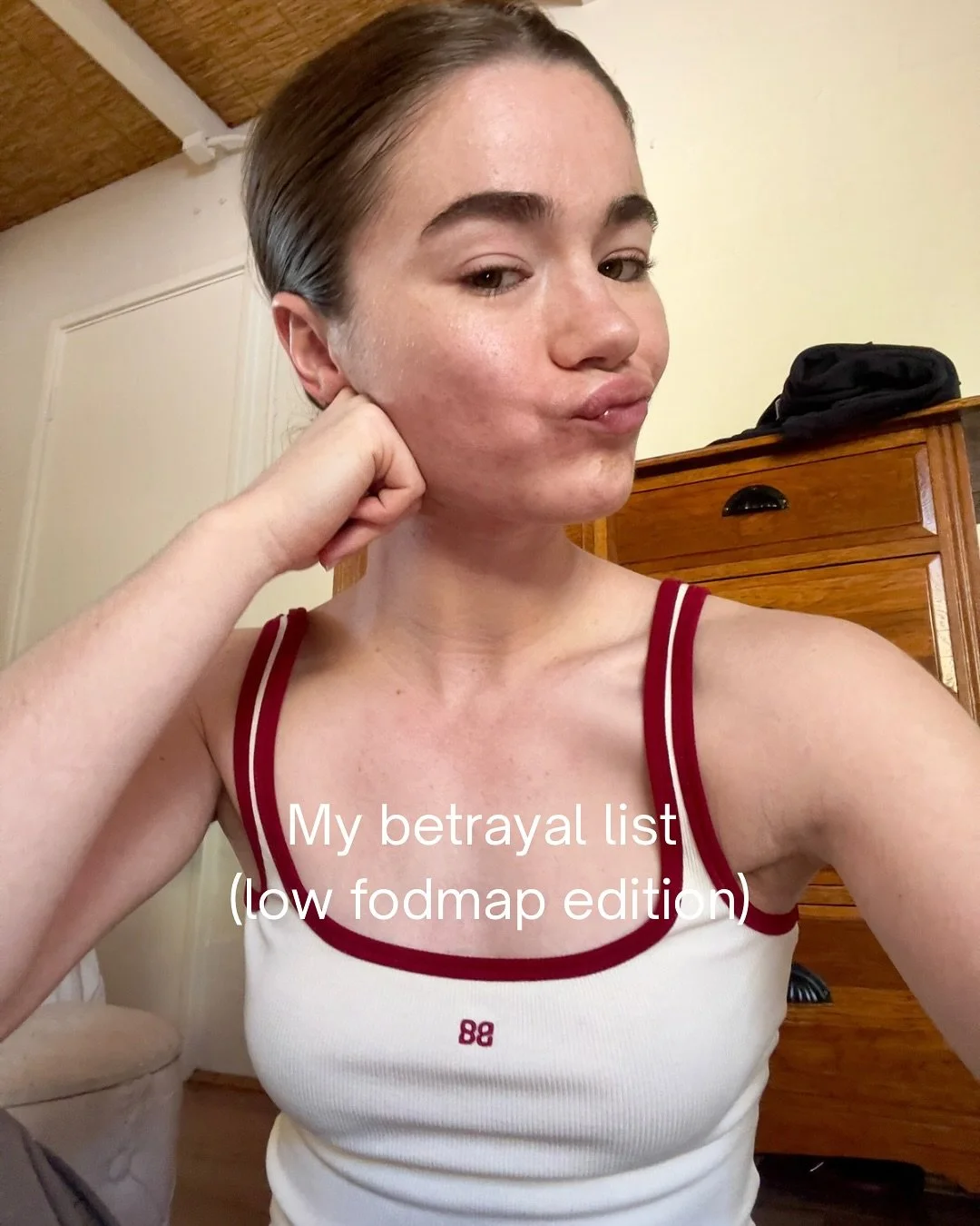 You got cut.

Allow our specialist dietitian show you how to live your low fodmap life to the max ❣️

Teaching you simple, evidence based ways to manage your IBS that will stick with you for life

Gut started
www.thedigestionco.com.au

#betrayallist 