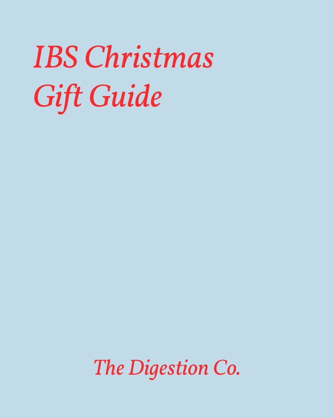 Happy 1st of December 💫💫

*crashes out slightly at how fast 25 has gone*

This is our IBS Christmas gift guide, a tool for you when buying for loved ones with sensitive tums

Monash low FODMAP cookbook
For those following the low FODMAP diet

Fodbo