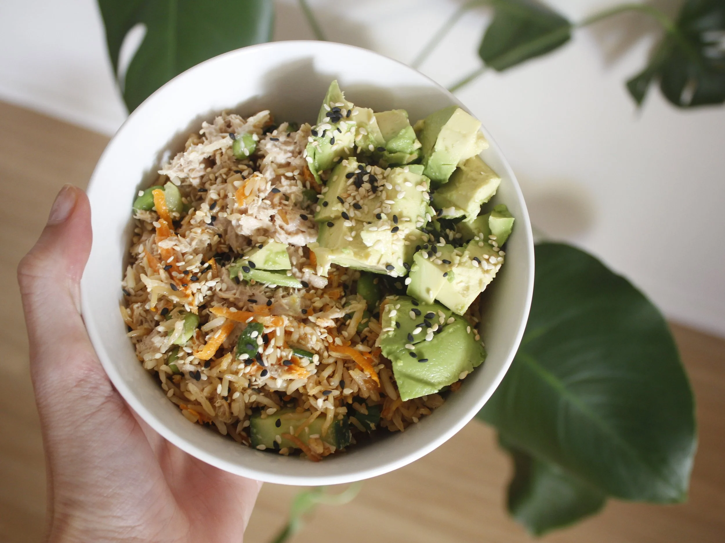 Viral Crispy Rice &amp; Tuna Salad